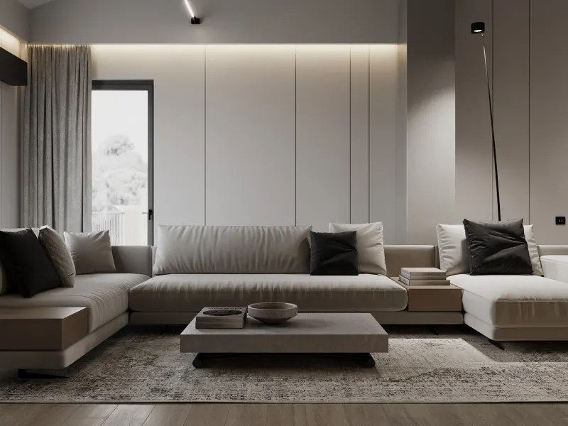 Design project by BODES® STUDIO — Apartment Interior Design Project, 98 m², Tirana, Albania, Tirana, Albania