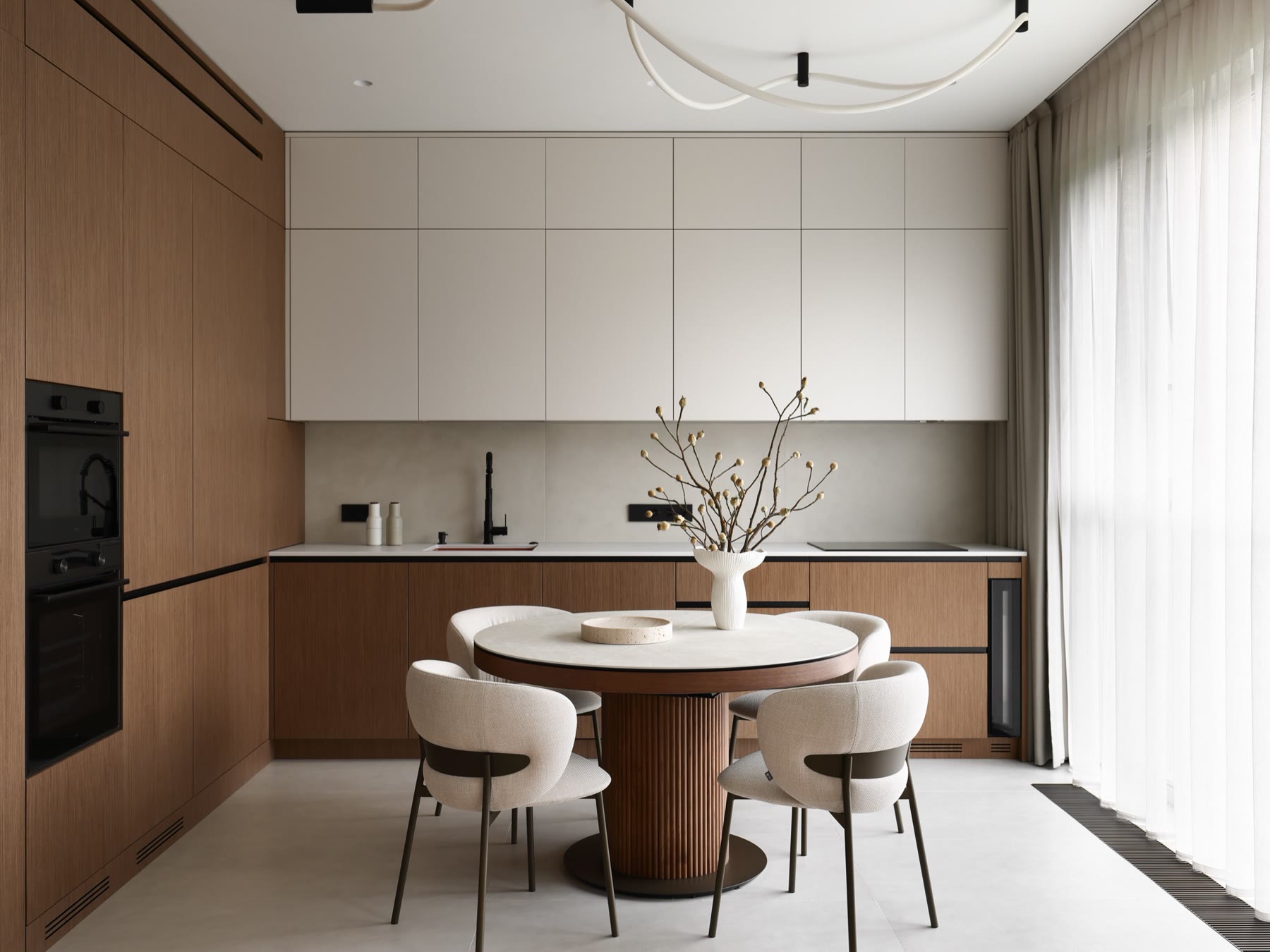 Photo of the finished interior