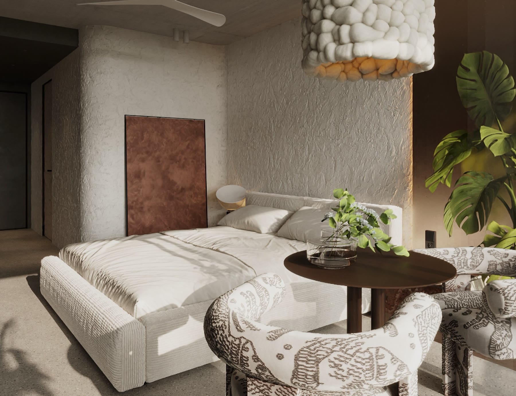 Finished interior — a studio project
