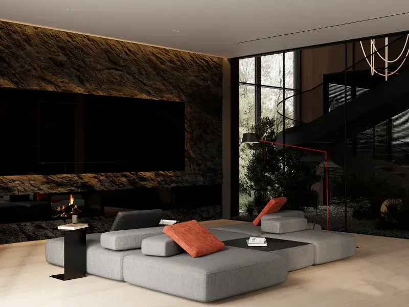 Design project by BODES® STUDIO — House Interior Design Project, 873 m², Kyiv, Kyiv