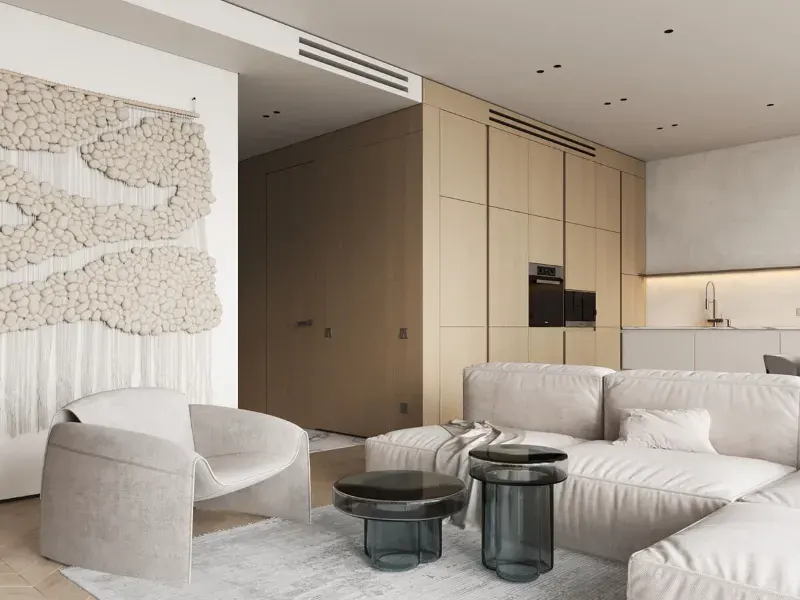 Design project by BODES® STUDIO — Apartment Interior Design Project, 92 m², Odesa, Odesa