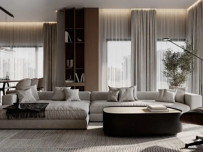 Design project by BODES® STUDIO — Apartment Interior Design Project, 86 m², Kyiv, Kyiv