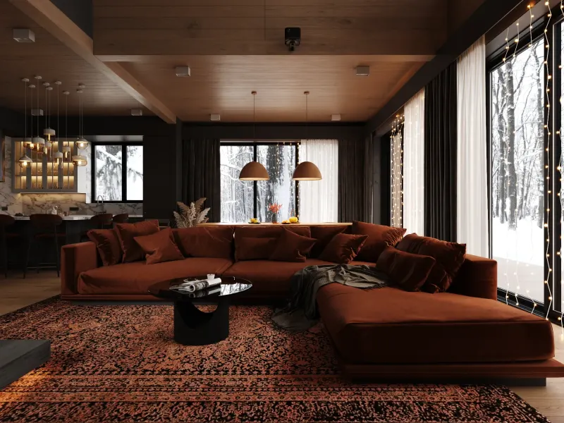 Projekt BODES® STUDIO — Projekt wnętrza domu, 243 m², Kijów, Kijów