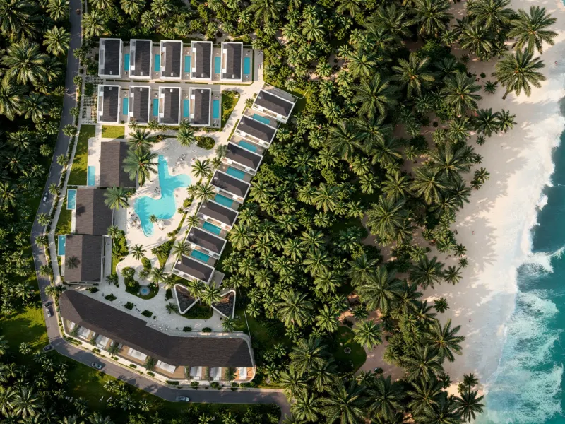 Projekt BODES® STUDIO — Projekt architektoniczny osiedla mieszkaniowego, 6104 m², Bali, Uluwatu, Bali, Uluwatu