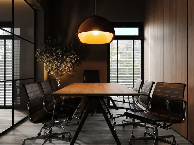 Projekt BODES® STUDIO — Projekt wnętrza biura agencji nieruchomości, 67 m², Warszawa, Warszawa
