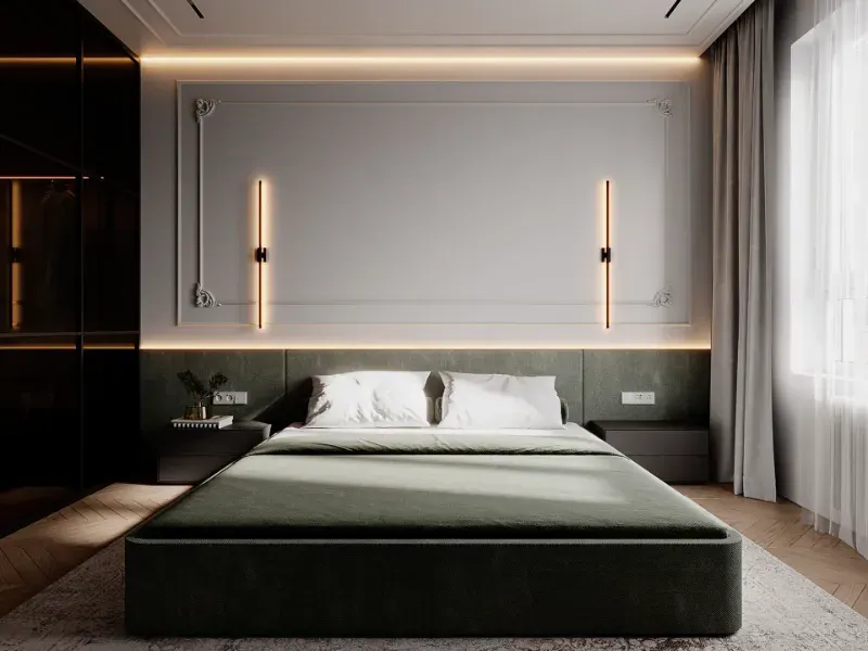 Projekt BODES® STUDIO — Projekt wnętrza mieszkania, 94 m², Saloniki, Saloniki