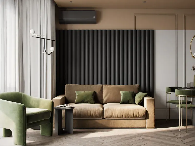 Projekt BODES® STUDIO — Projekt wnętrza mieszkania, 85 m², Rotterdam, Rotterdam