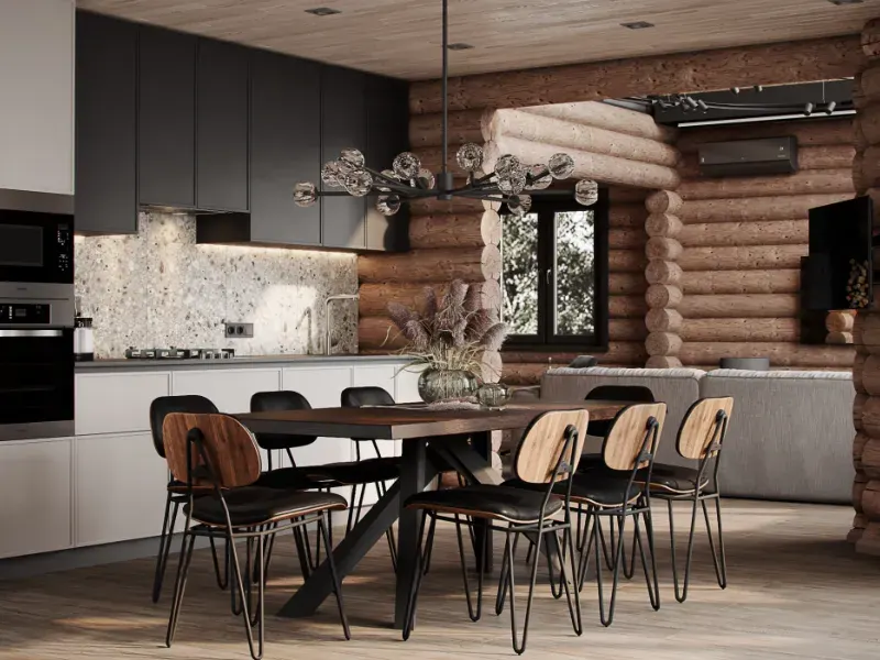 Projekt BODES® STUDIO — Projekt wnętrza domu, 183 m², Warszawa, Warszawa