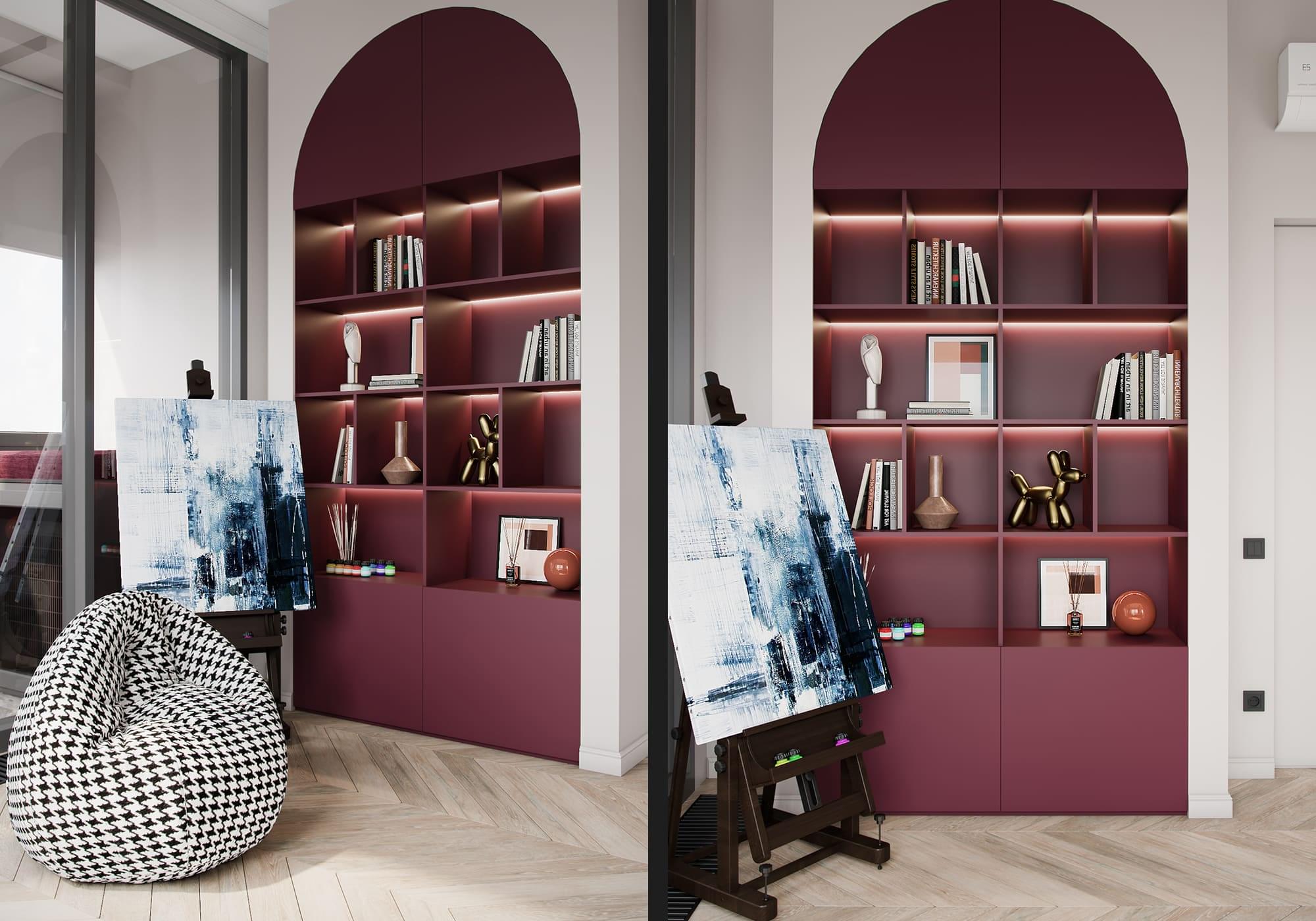 Apartment Interior Design Project, 97 m², Paris — image 29