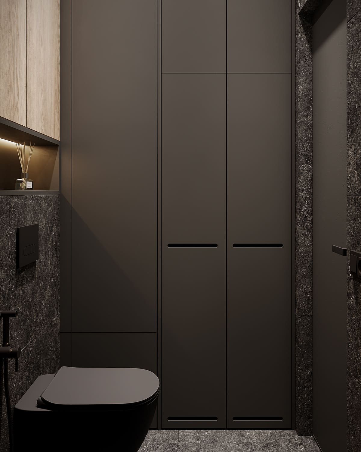 A functional apartment for a creative couple, bathroom, photo 1