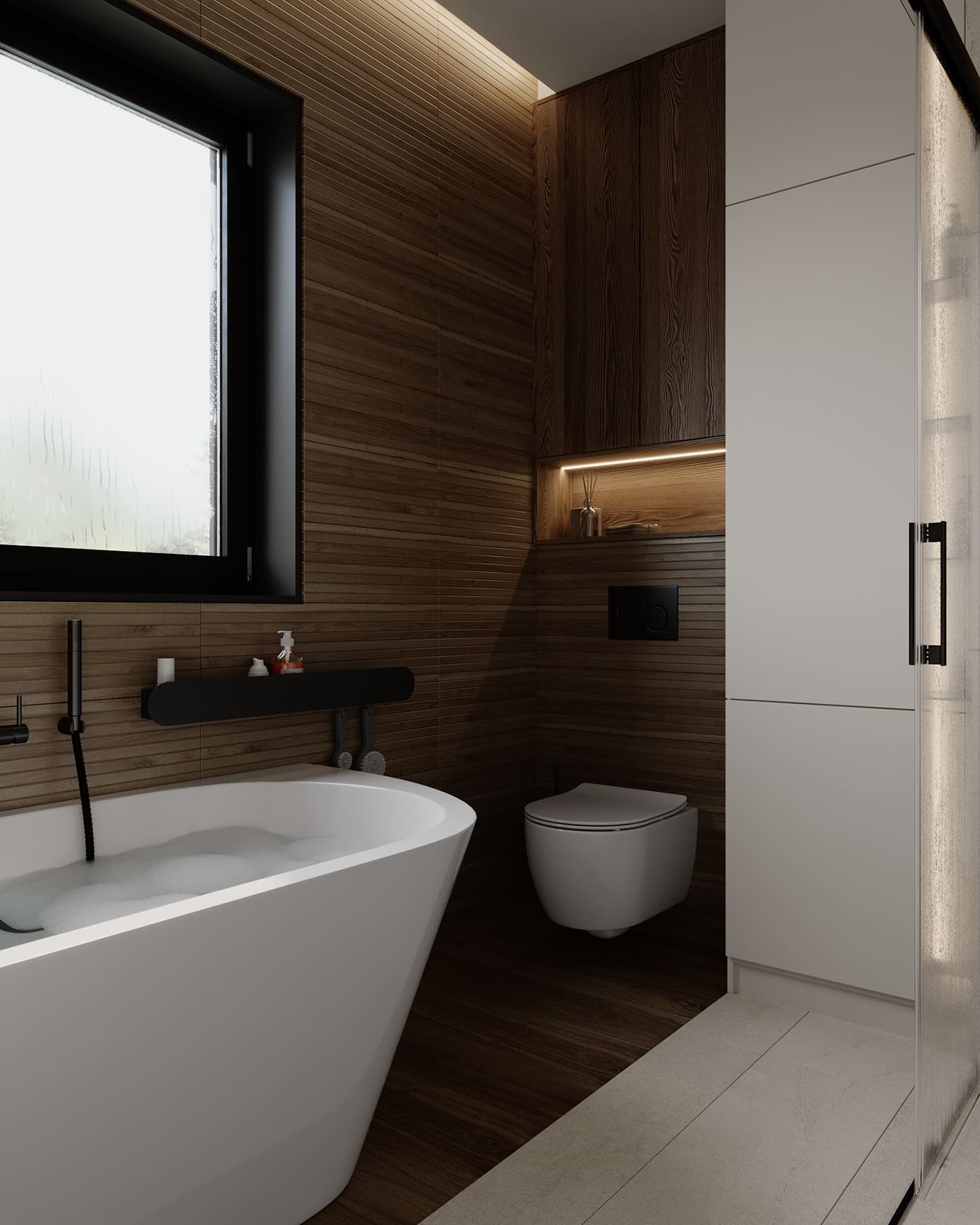 A functional apartment for a creative couple, bathroom, photo 38