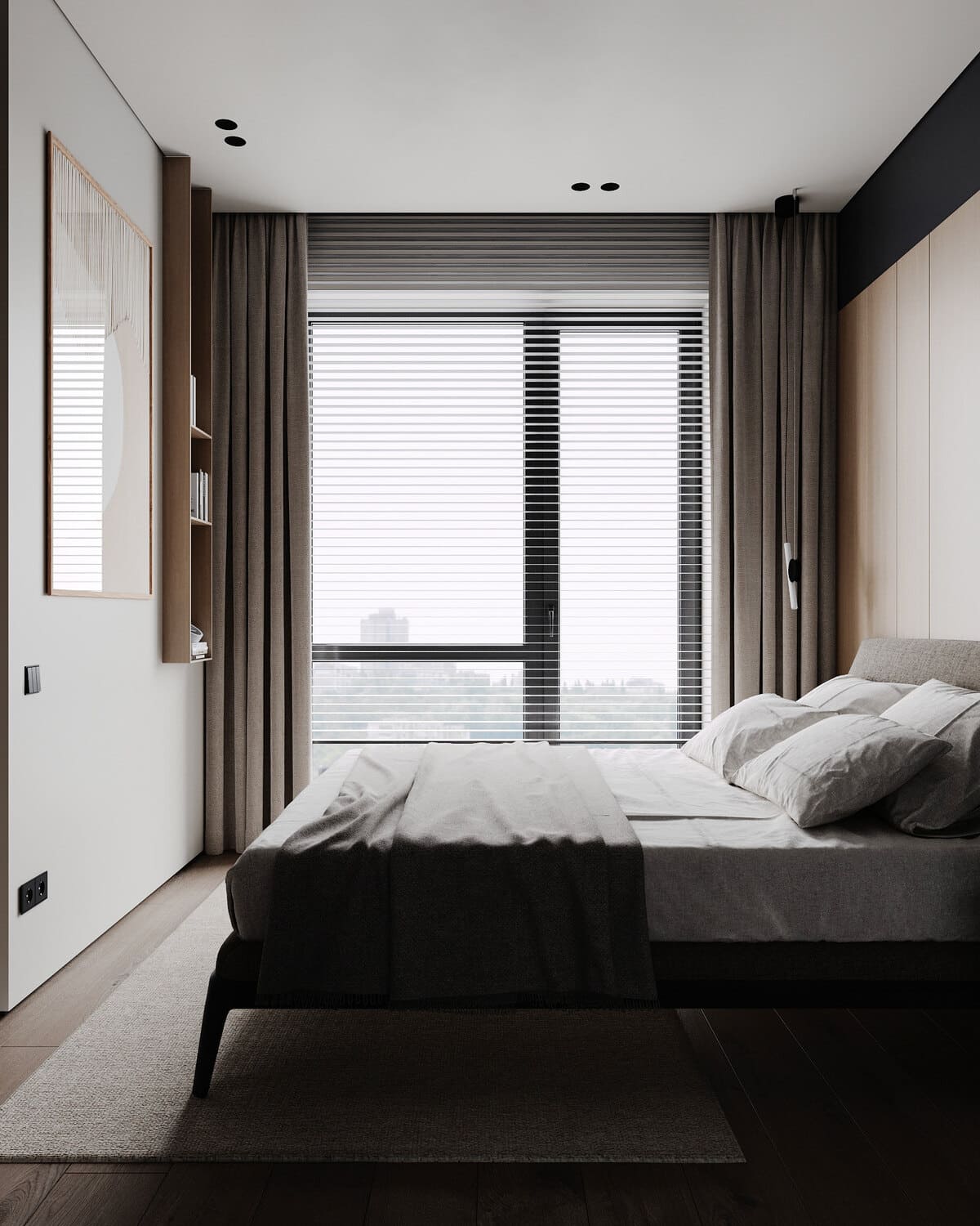 Functional aesthetic apartment, bedroom, photo 25