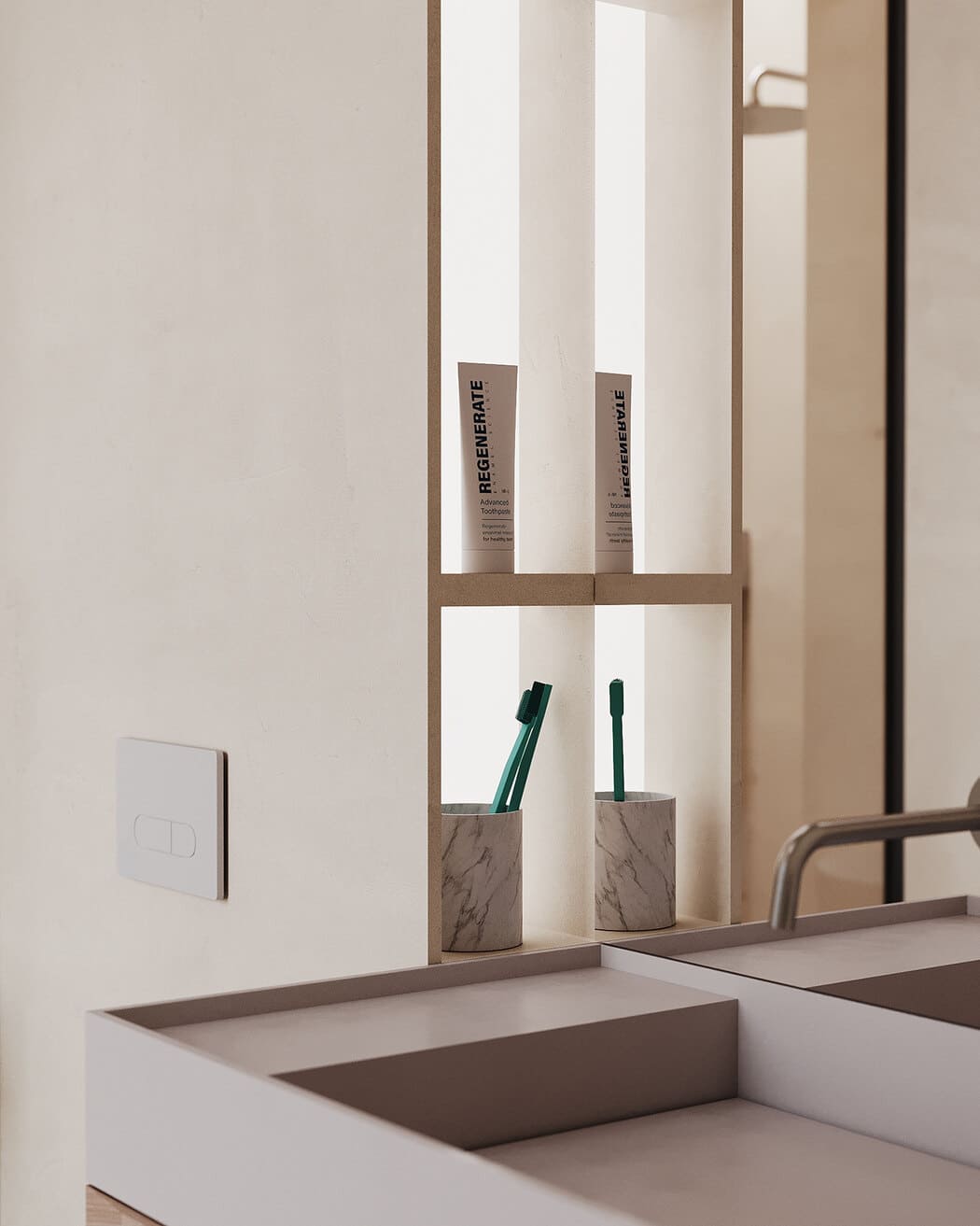 House Interior Design Project, 215 m², Warsaw, 2024 — image 87
