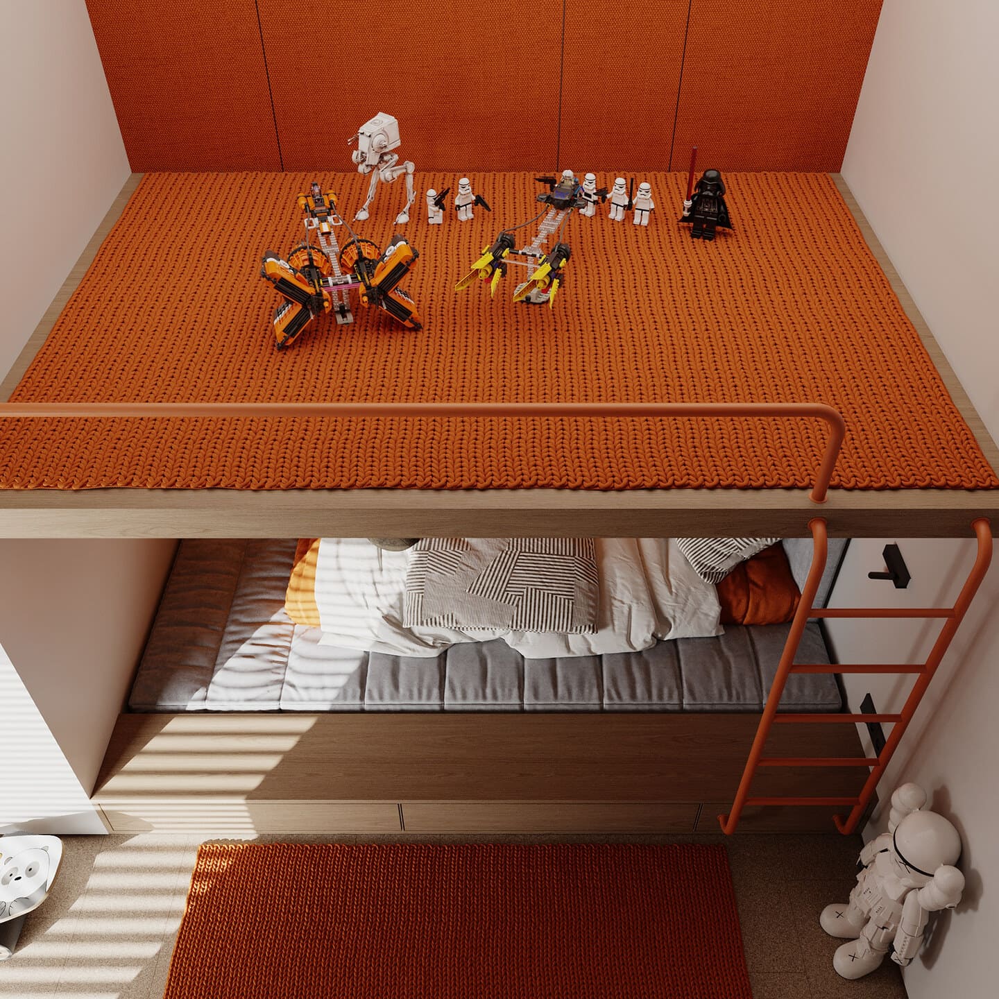 A large apartment for a modern family, childroom, photo 29