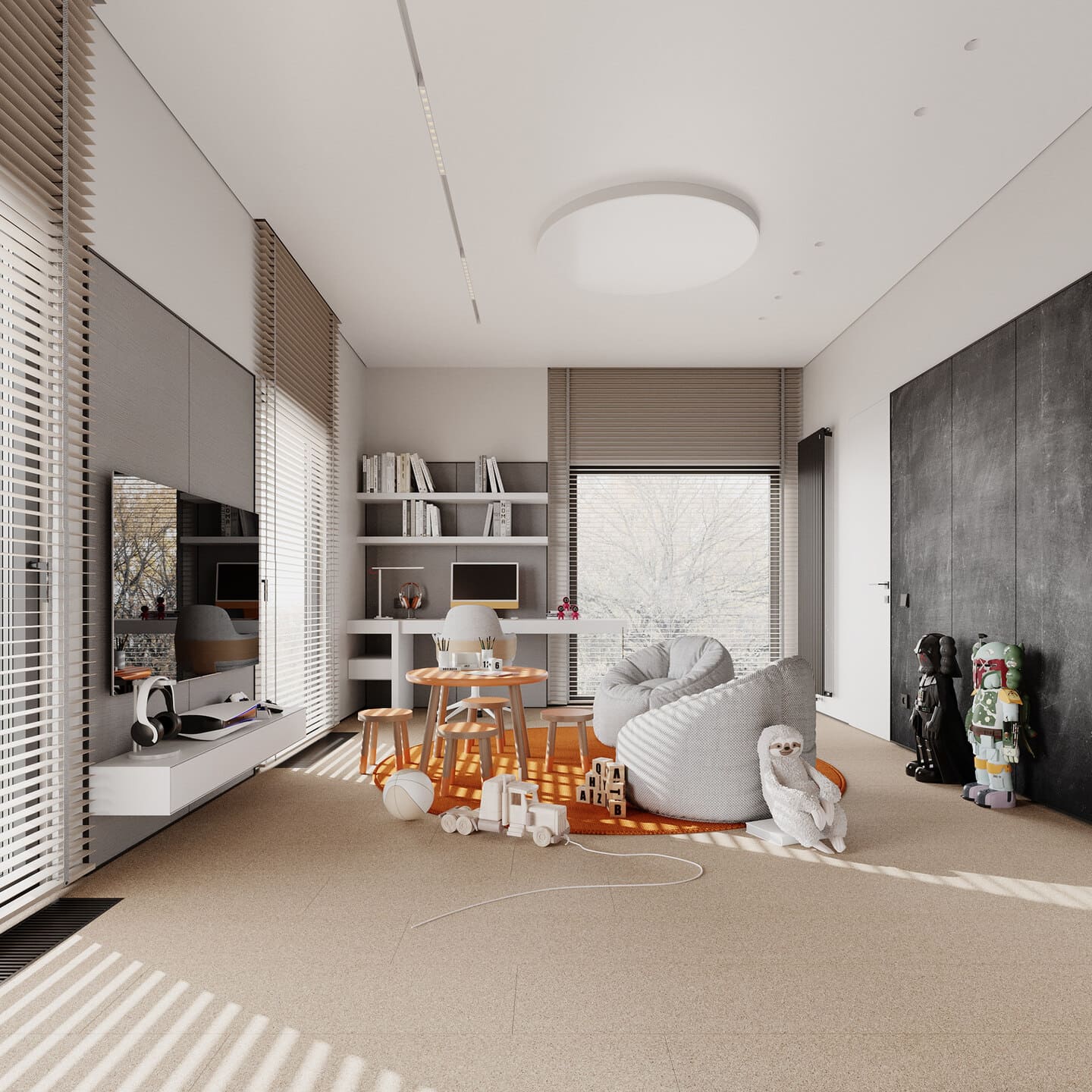 A large apartment for a modern family, childroom, photo 28