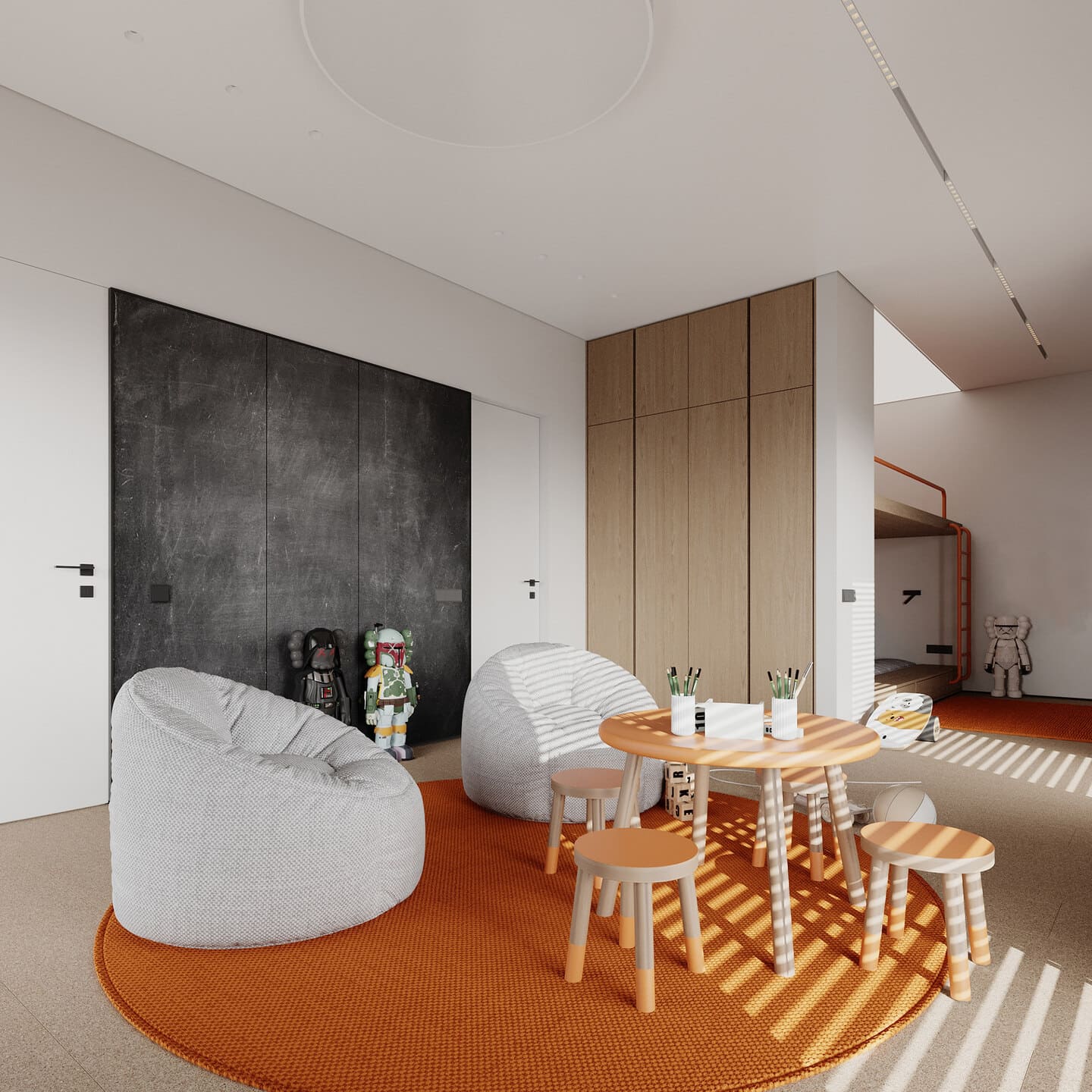 A large apartment for a modern family, childroom, photo 27