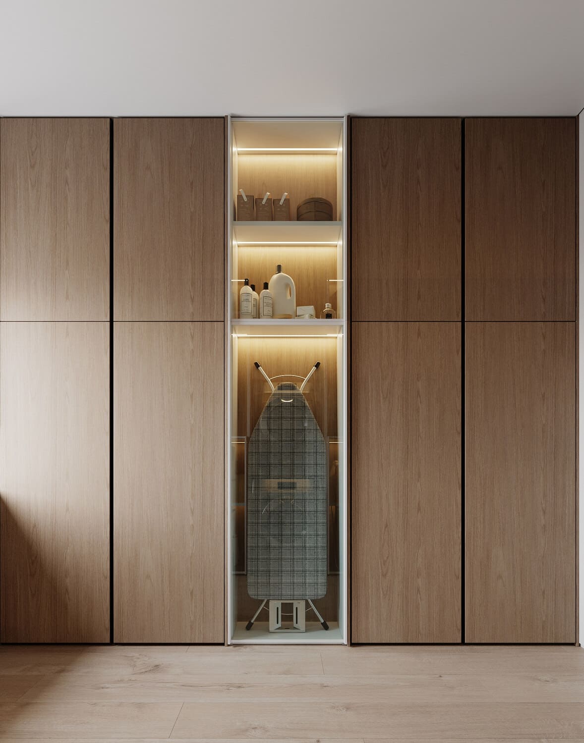 A large apartment for a modern family, wardrobe, photo 5