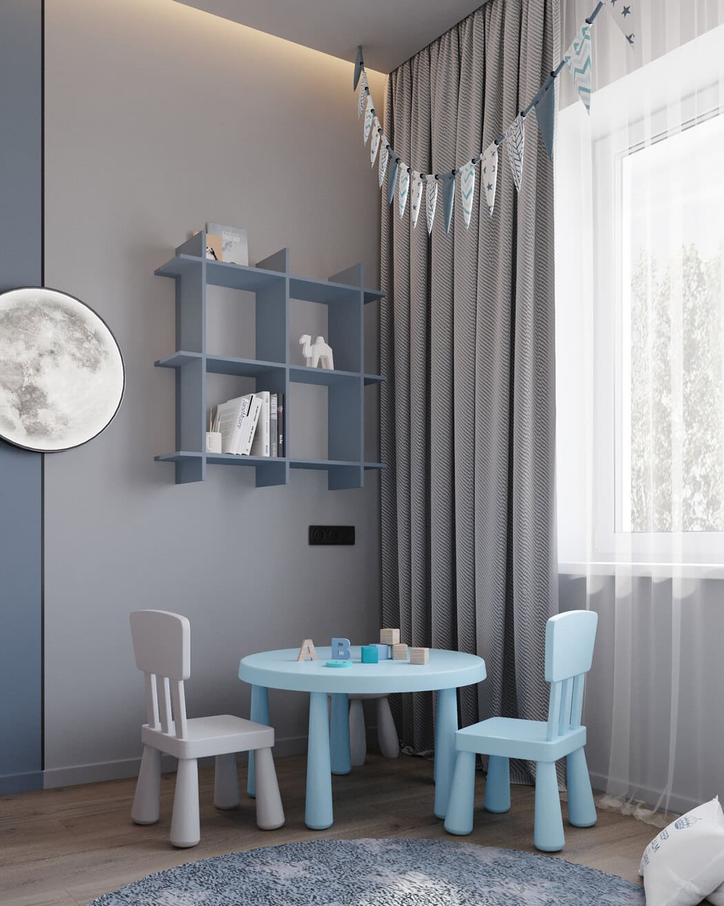 Aesthetic apartment for a young family, childroom, photo 40