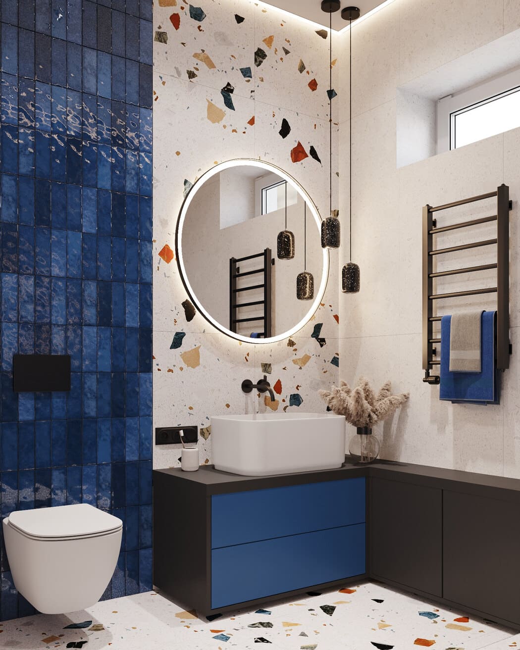 Aesthetic apartment for a young family, bathroom, photo 36
