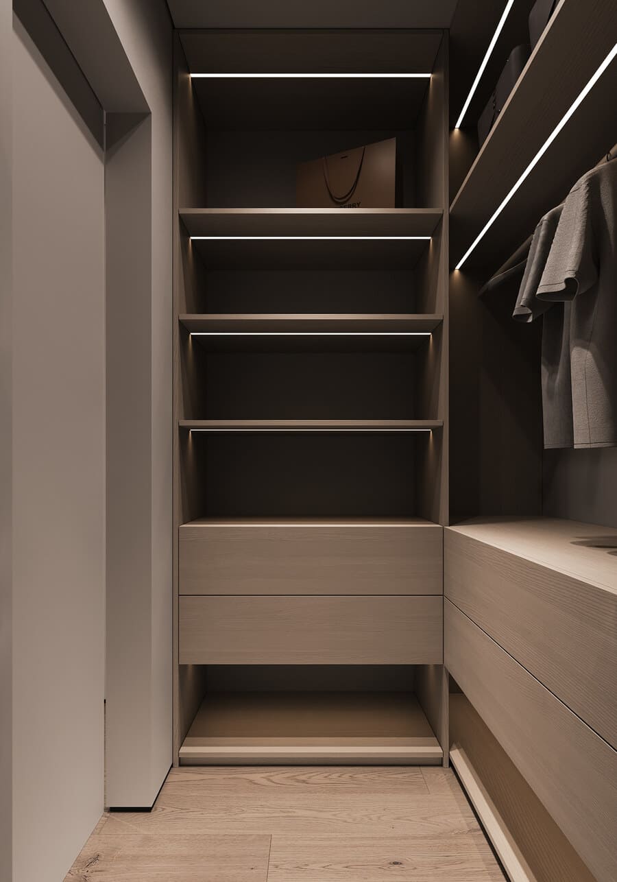 Spacious and cozy apartment for a young family, wardrobe, photo 29 