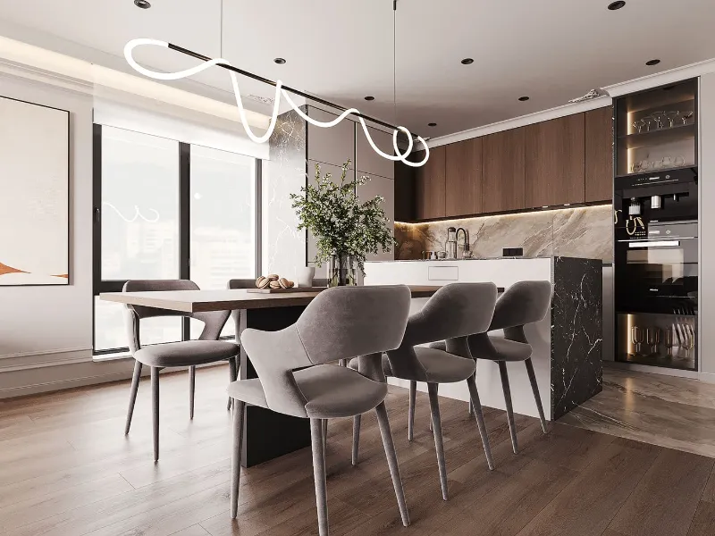Дизайн-проект BODES® STUDIO — Дизайн-проект квартиры 85 м² в Тбилиси, Тбилиси