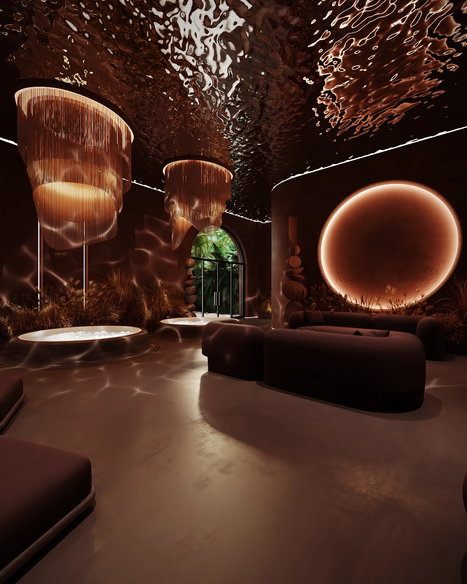 Wellness & Spa Interior Design Project, 450 m², Bali, Nusa Dua — image 9