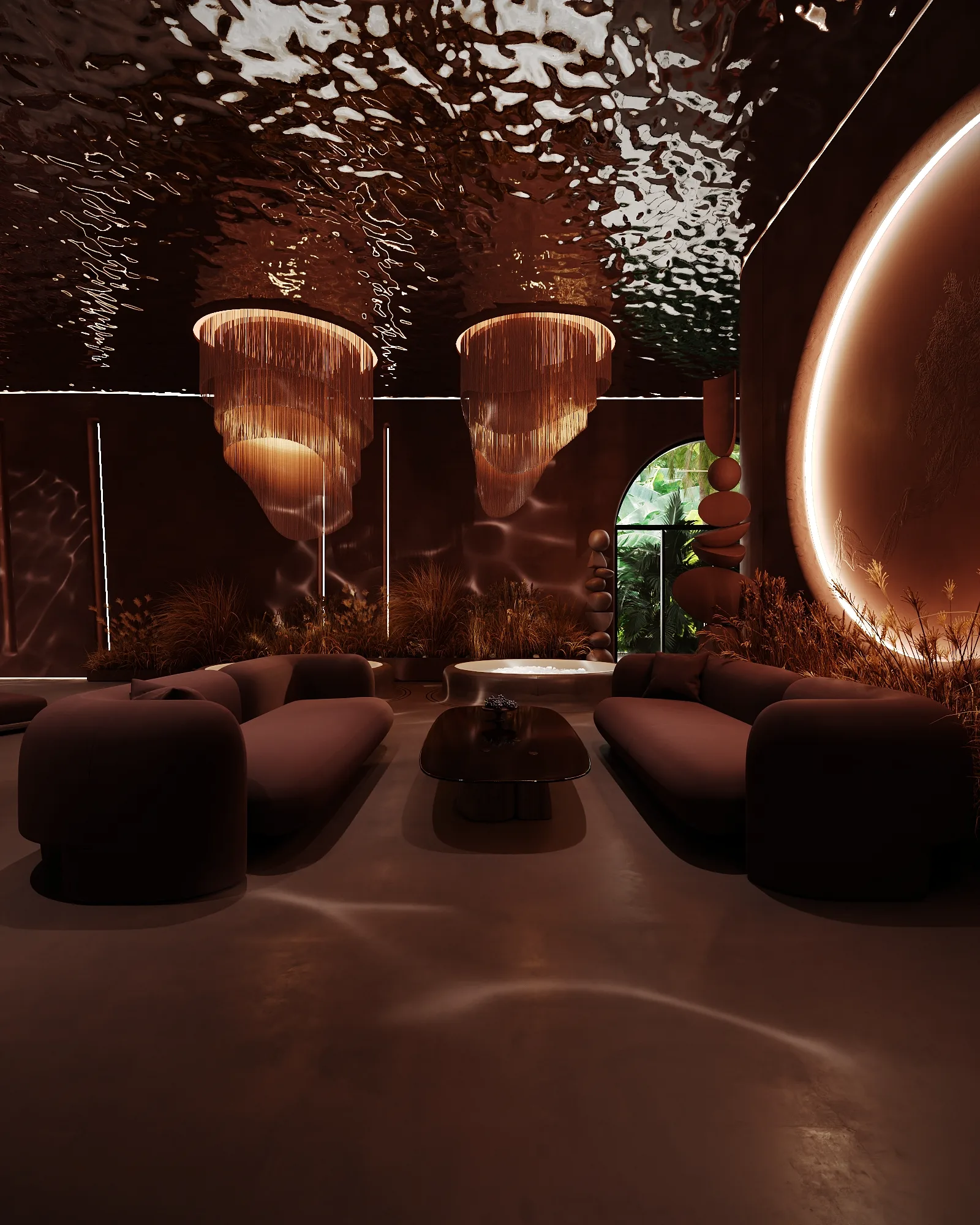 Wellness & Spa Interior Design Project, 450 m², Bali, Nusa Dua — image 10
