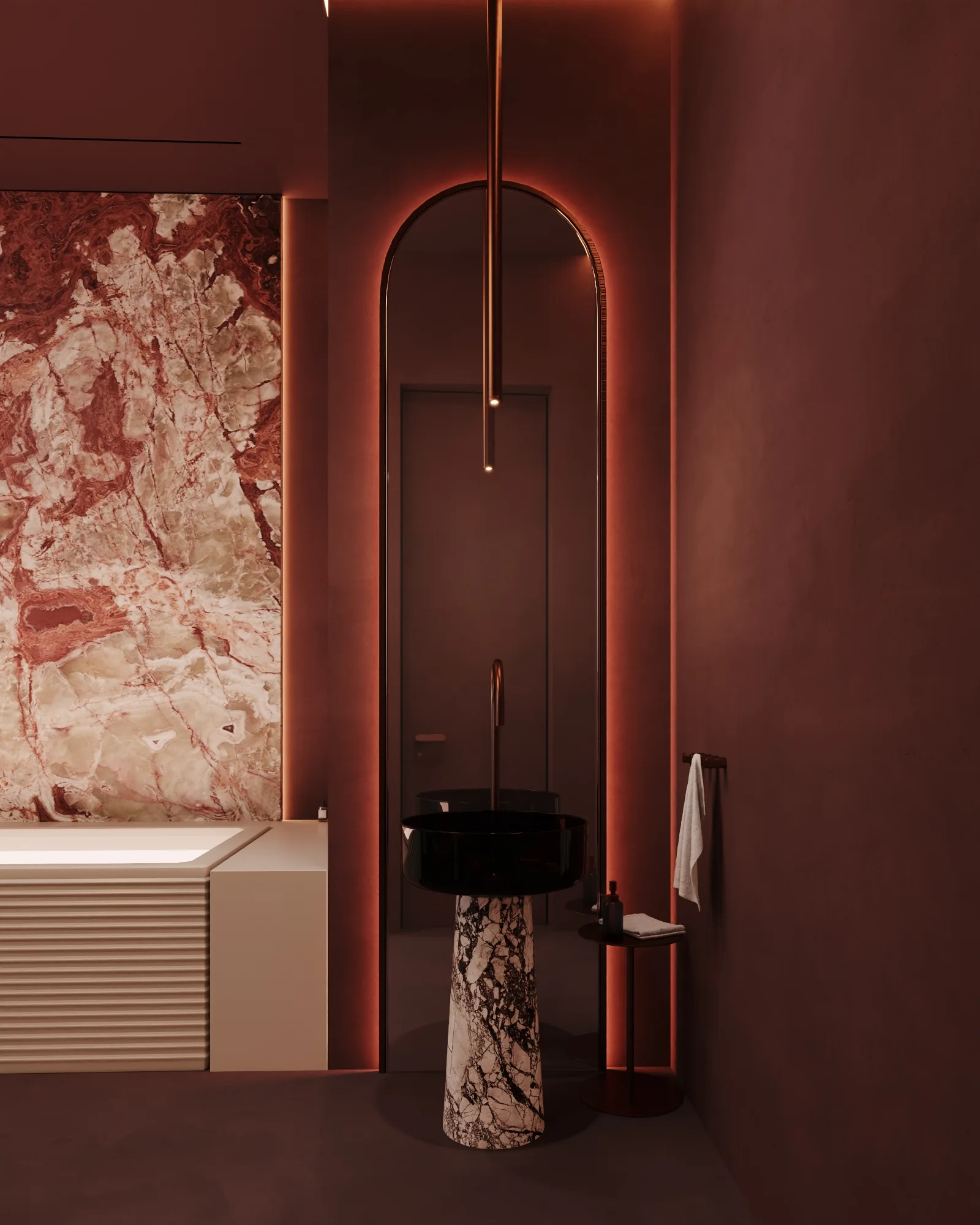Wellness & Spa Interior Design Project, 450 m², Bali, Nusa Dua — image 28