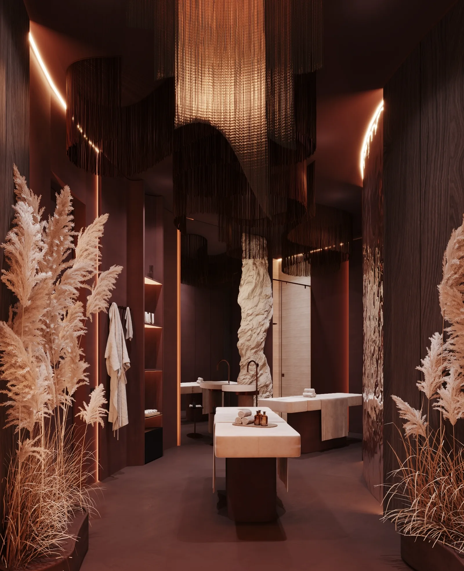 Wellness & Spa Interior Design Project, 450 m², Bali, Nusa Dua — image 36