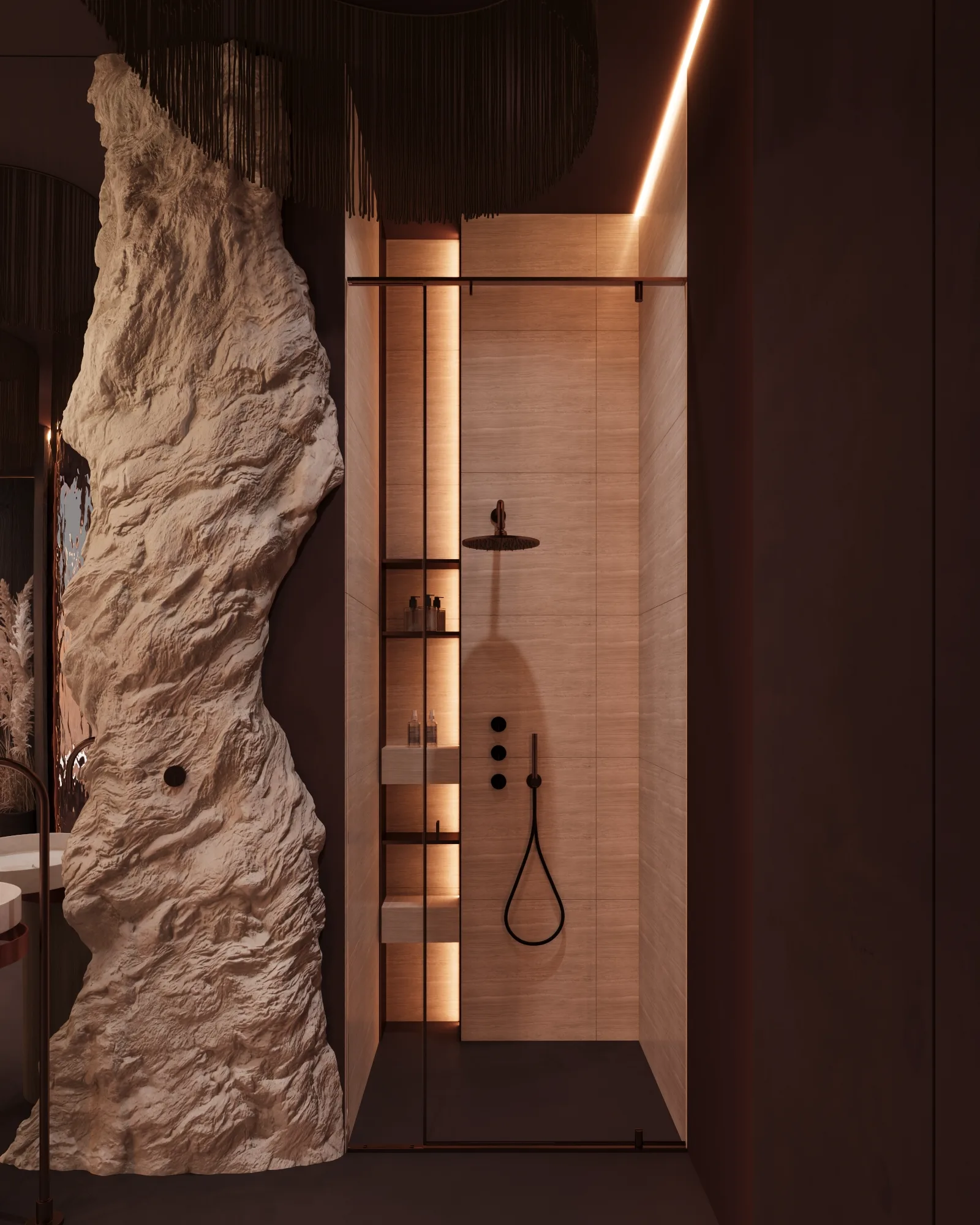 Wellness & Spa Interior Design Project, 450 m², Bali, Nusa Dua — image 42