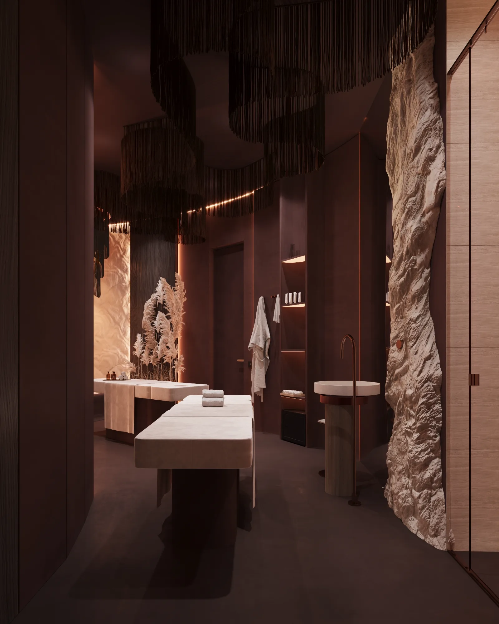 Wellness & Spa Interior Design Project, 450 m², Bali, Nusa Dua — image 43