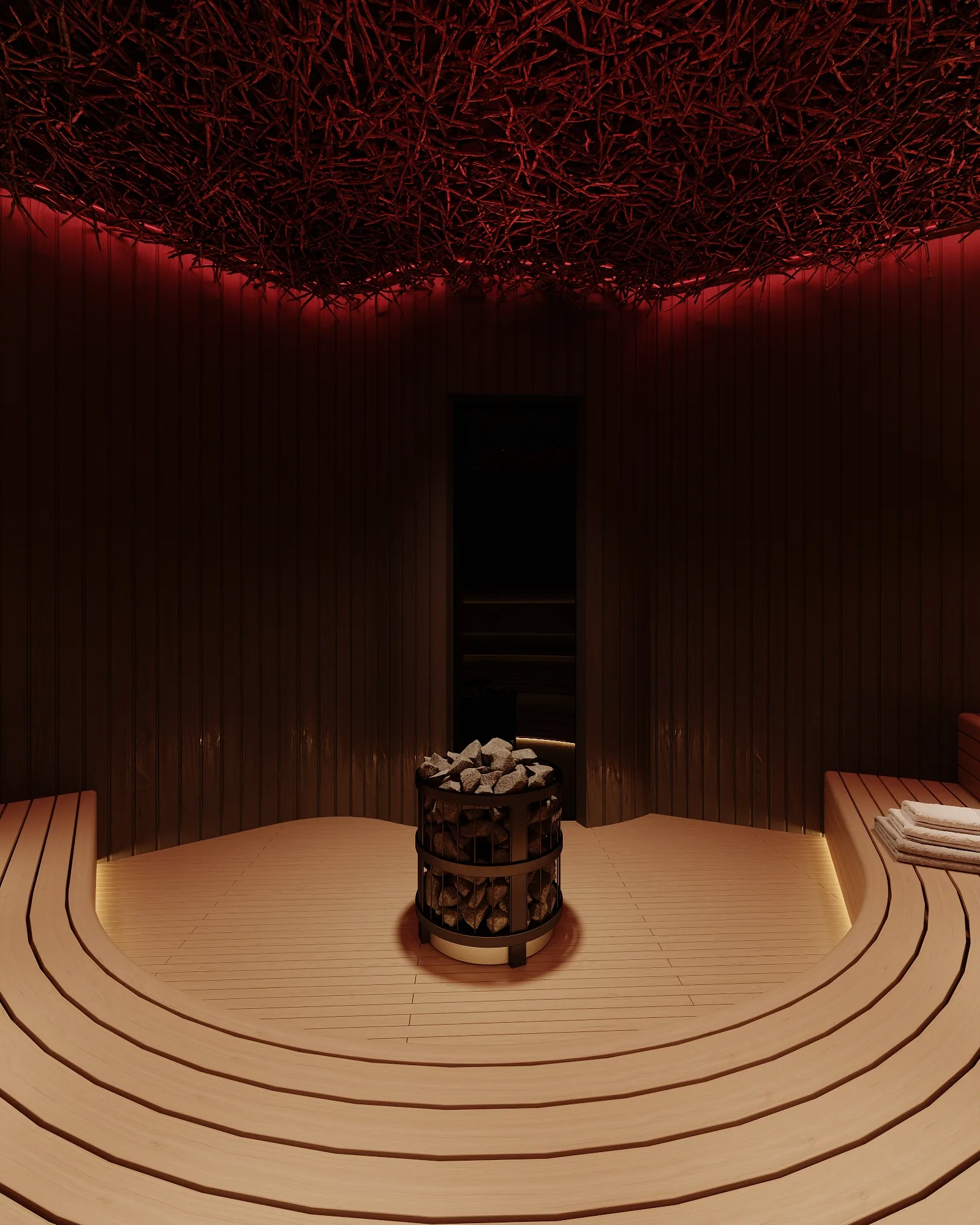 Wellness & Spa Interior Design Project, 450 m², Bali, Nusa Dua — image 55