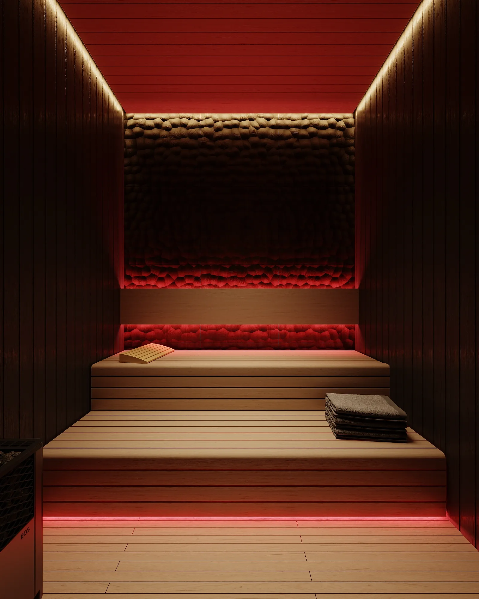 Wellness & Spa Interior Design Project, 450 m², Bali, Nusa Dua — image 56