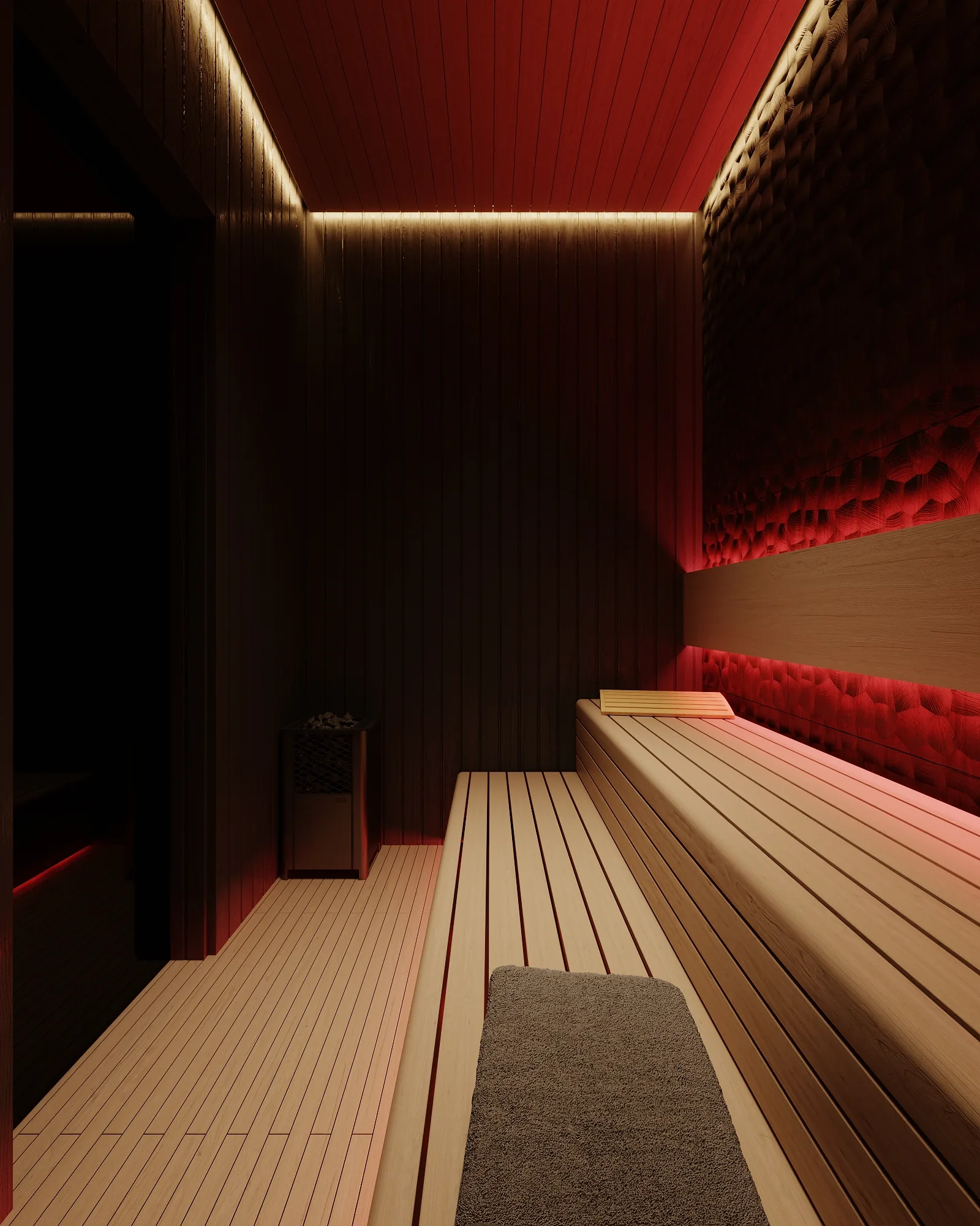 Wellness & Spa Interior Design Project, 450 m², Bali, Nusa Dua — image 57