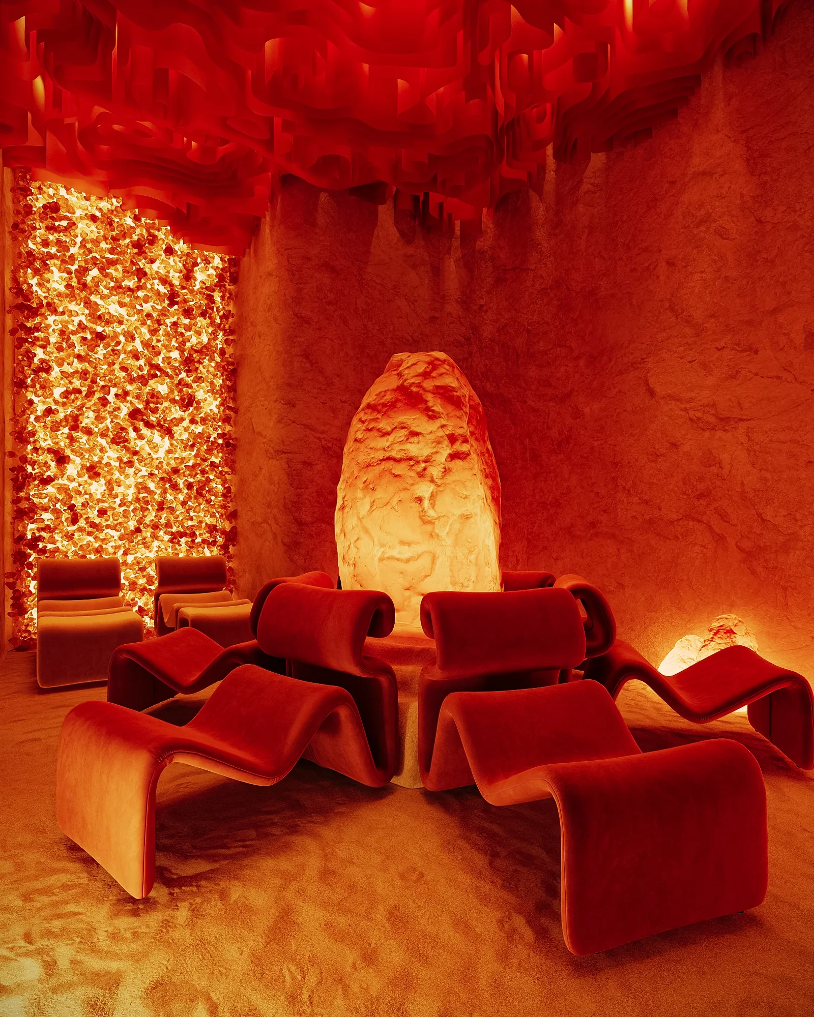 Wellness & Spa Interior Design Project, 450 m², Bali, Nusa Dua — image 61