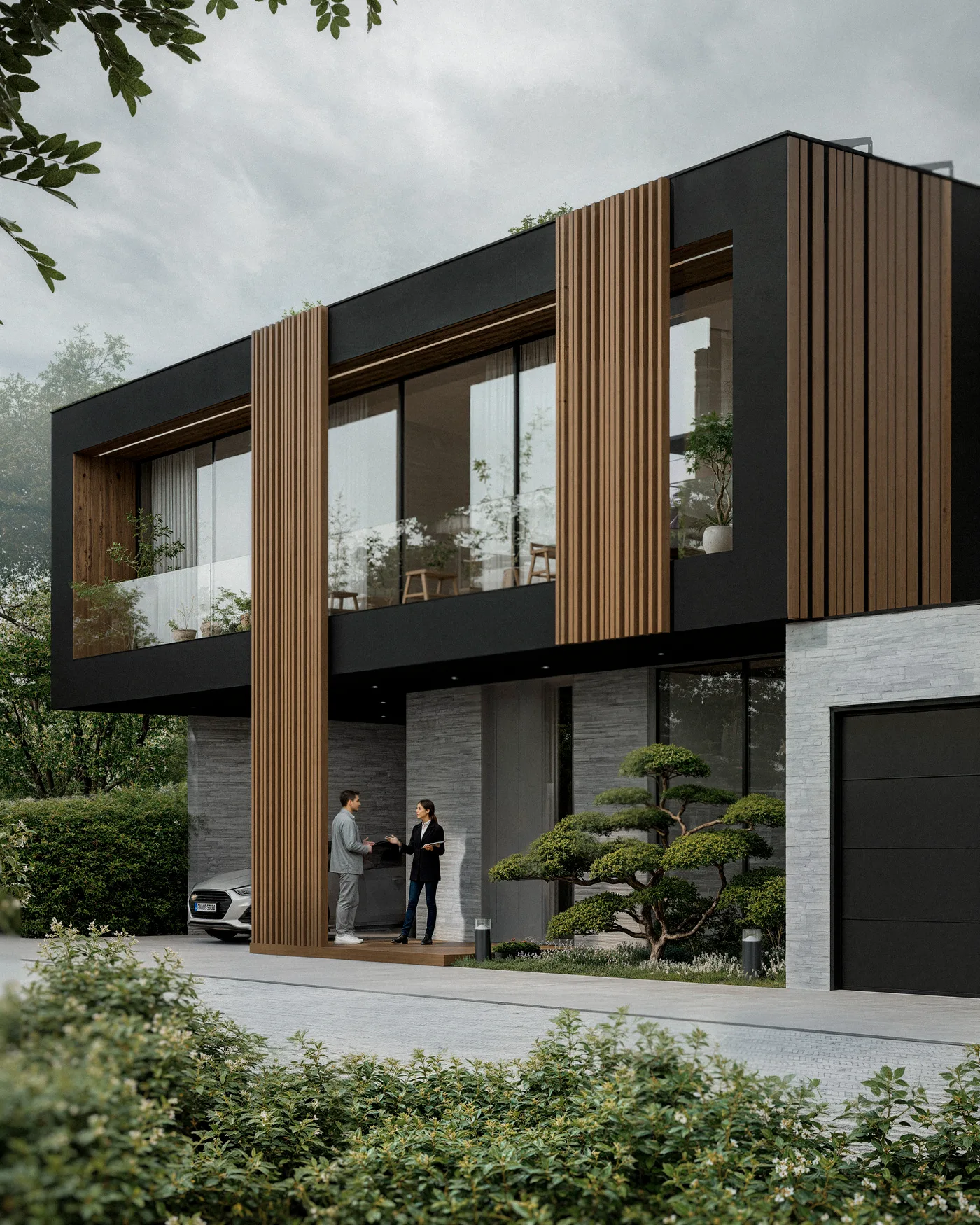 Фасад, кадр 3 — Архитектурный проект дома 340 м² в Нидерландах