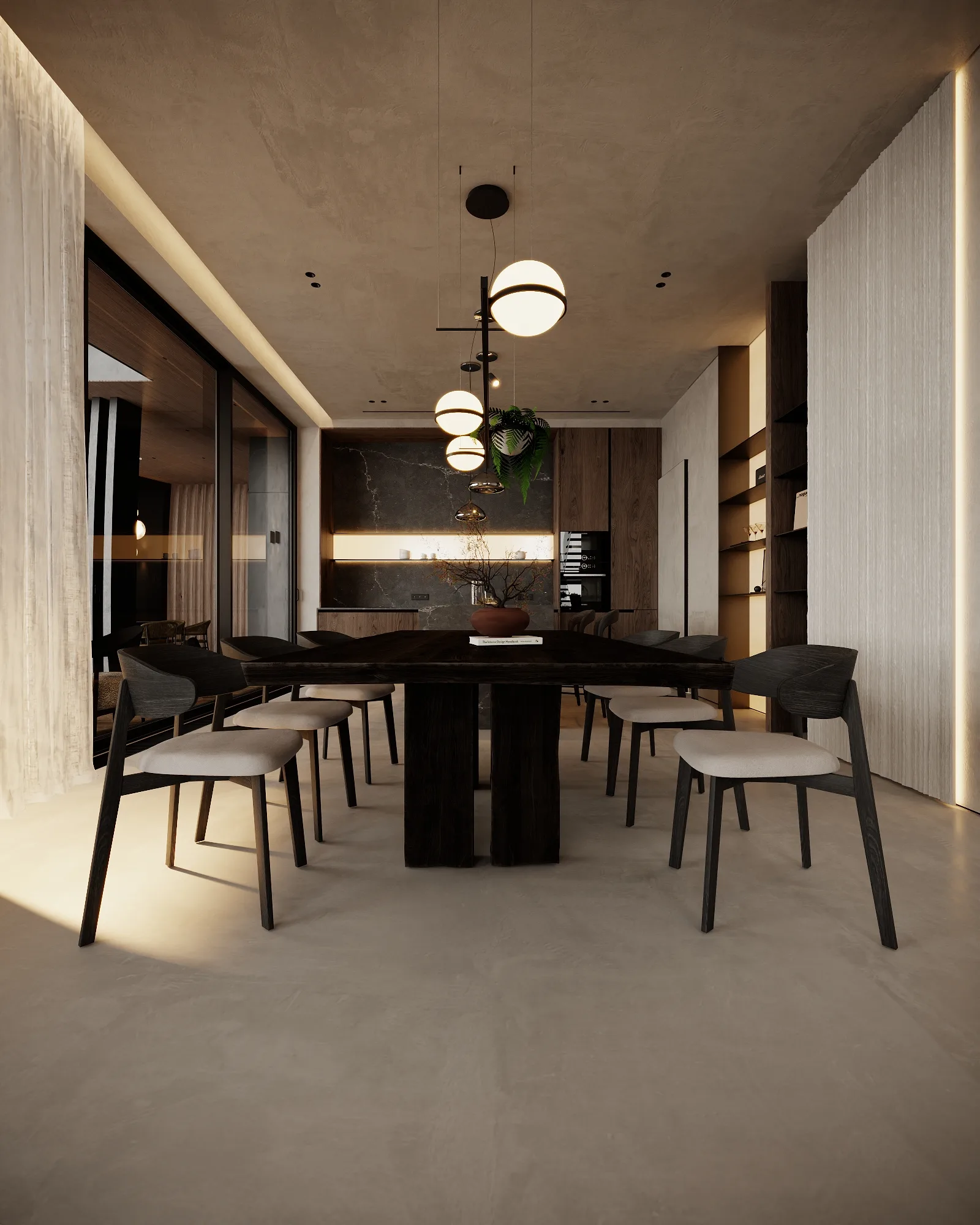 Дизайн-проект BODES® STUDIO — Дизайн-проект интерьера дома, 290 м², Алматы, Алматы