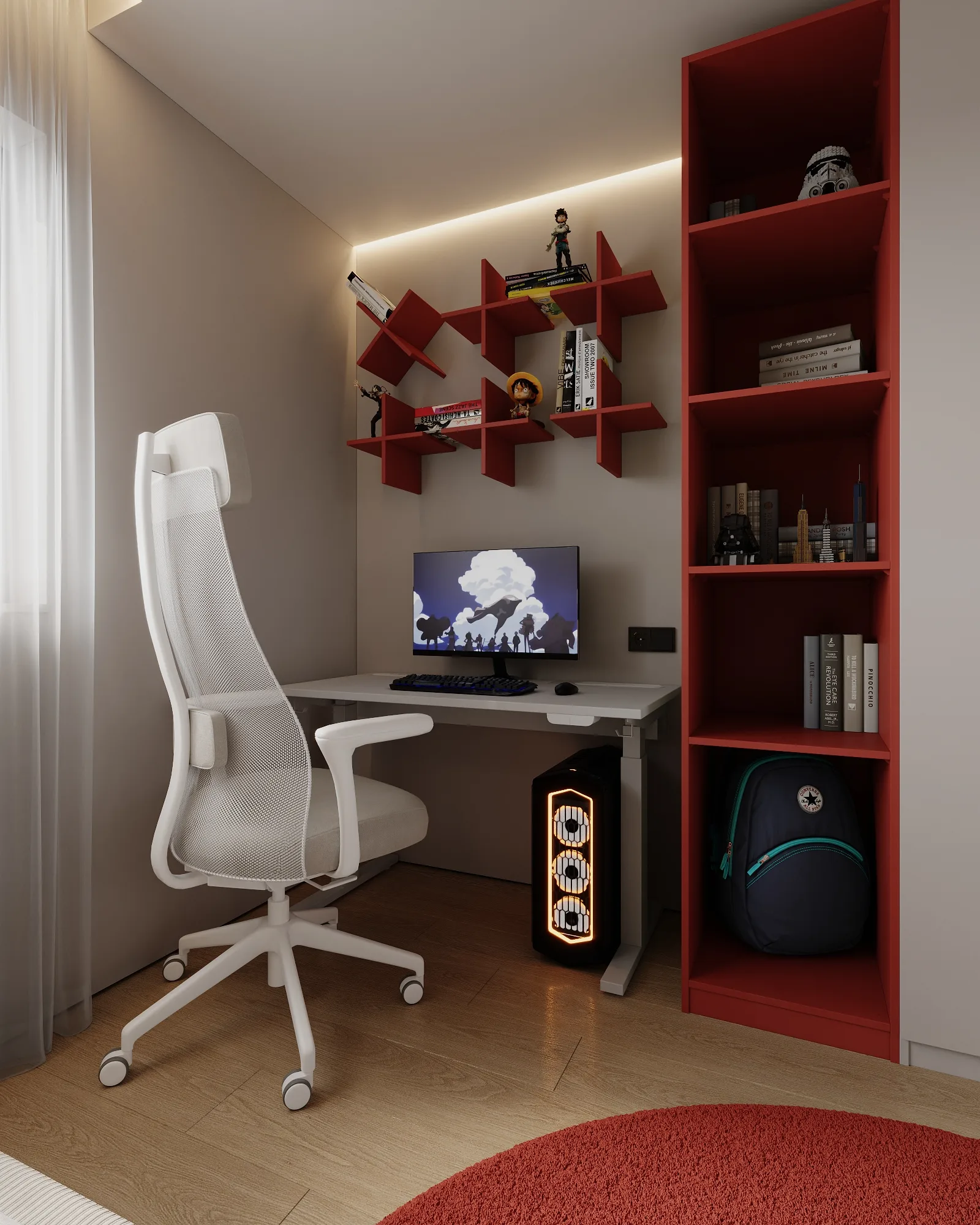 House Interior Design Project, 315 m², Lisbon — image 72