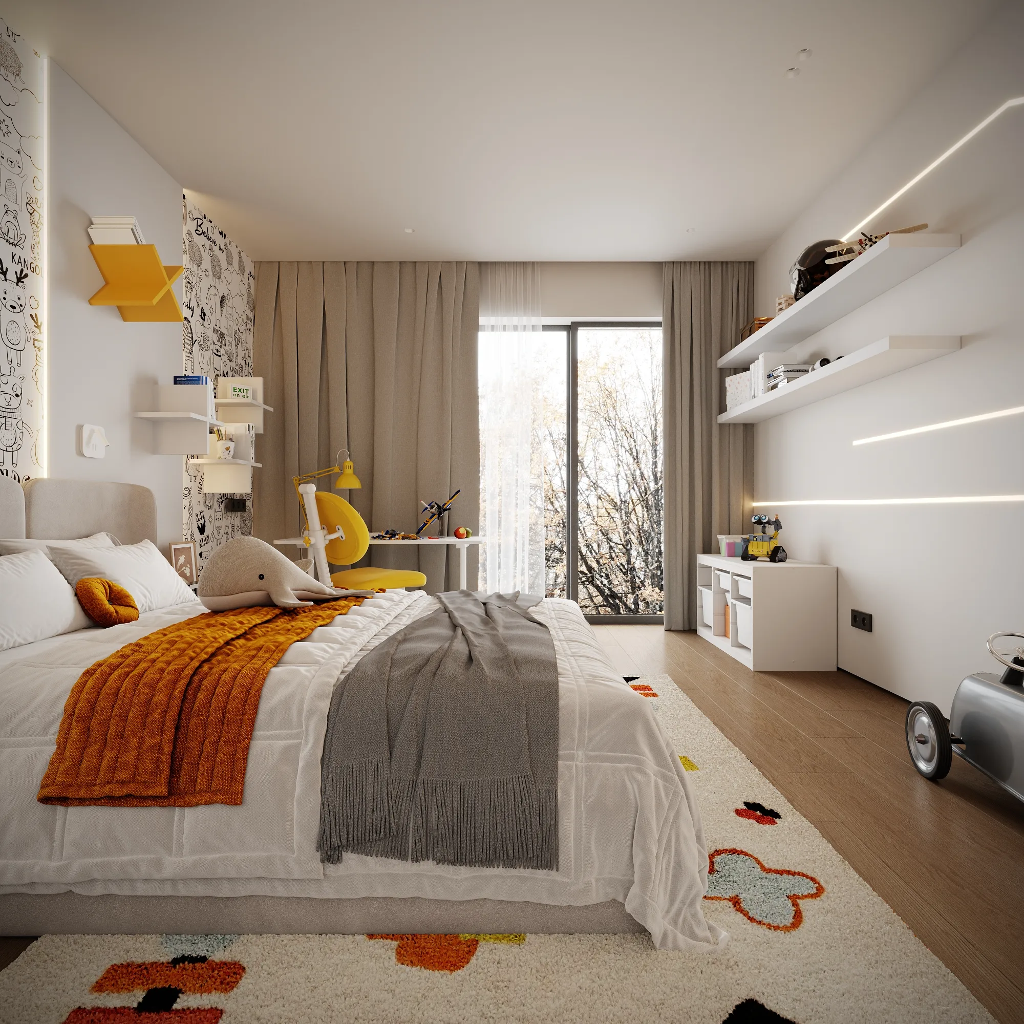 House Interior Design Project, 315 m², Lisbon — image 77