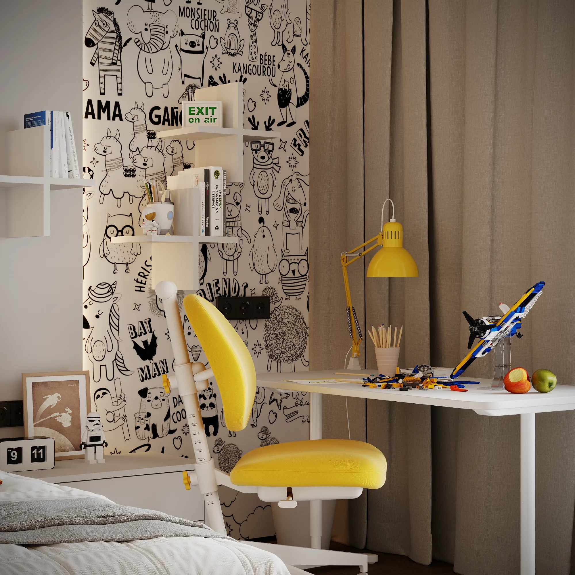 House Interior Design Project, 315 m², Lisbon — image 79