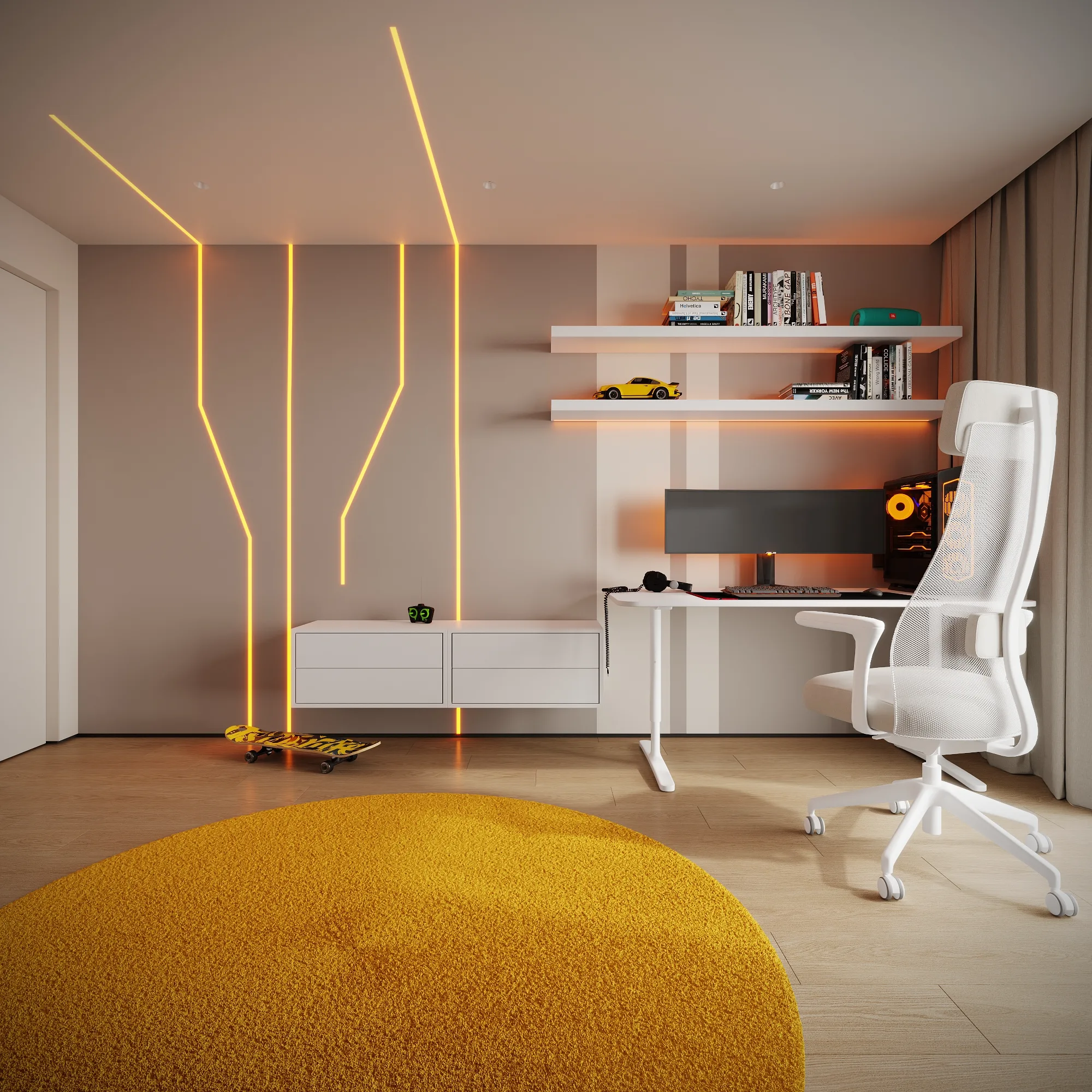 House Interior Design Project, 315 m², Lisbon — image 82