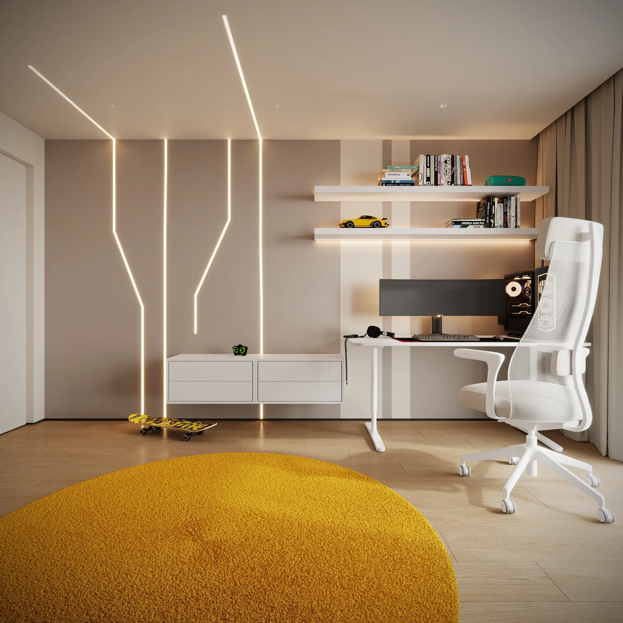 House Interior Design Project, 315 m², Lisbon — image 83