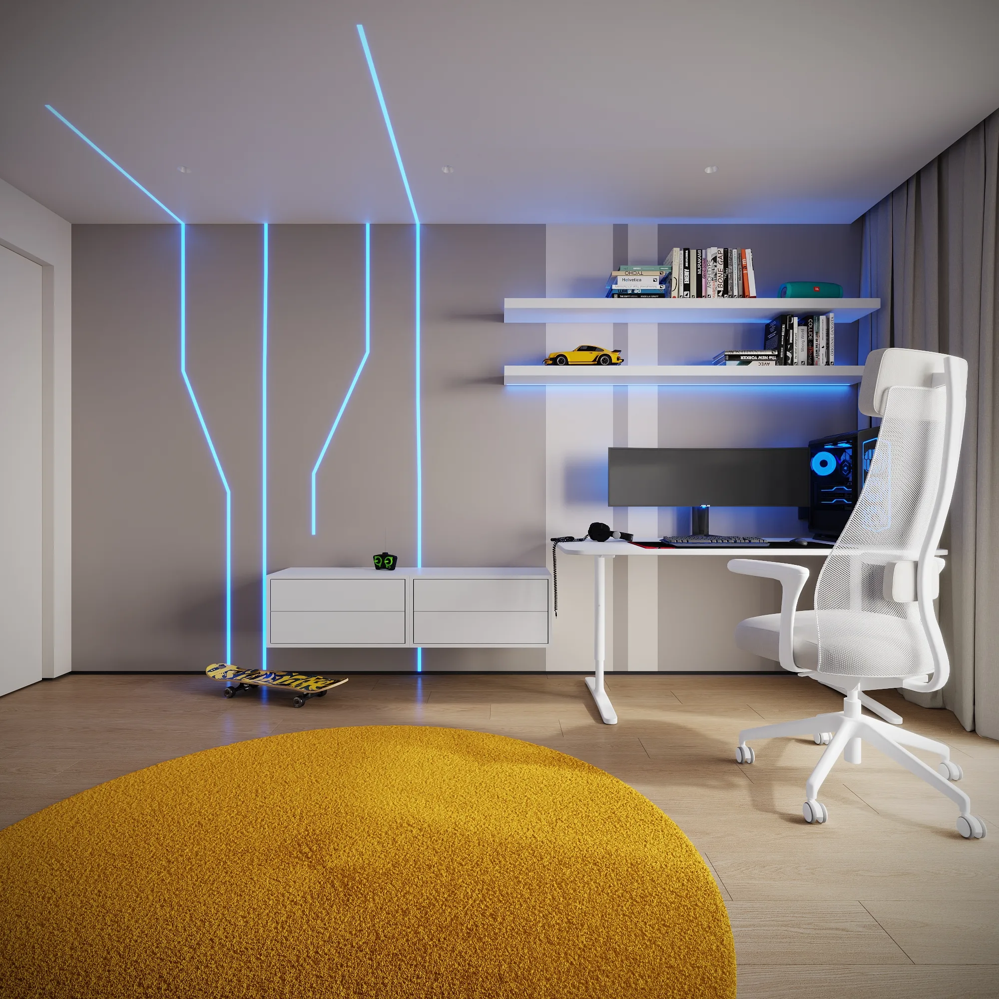 House Interior Design Project, 315 m², Lisbon — image 84