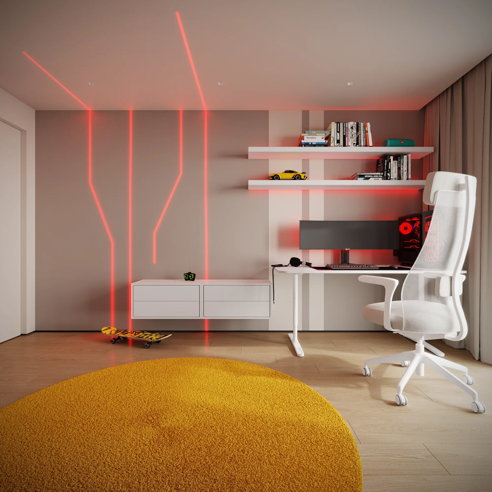 House Interior Design Project, 315 m², Lisbon — image 85