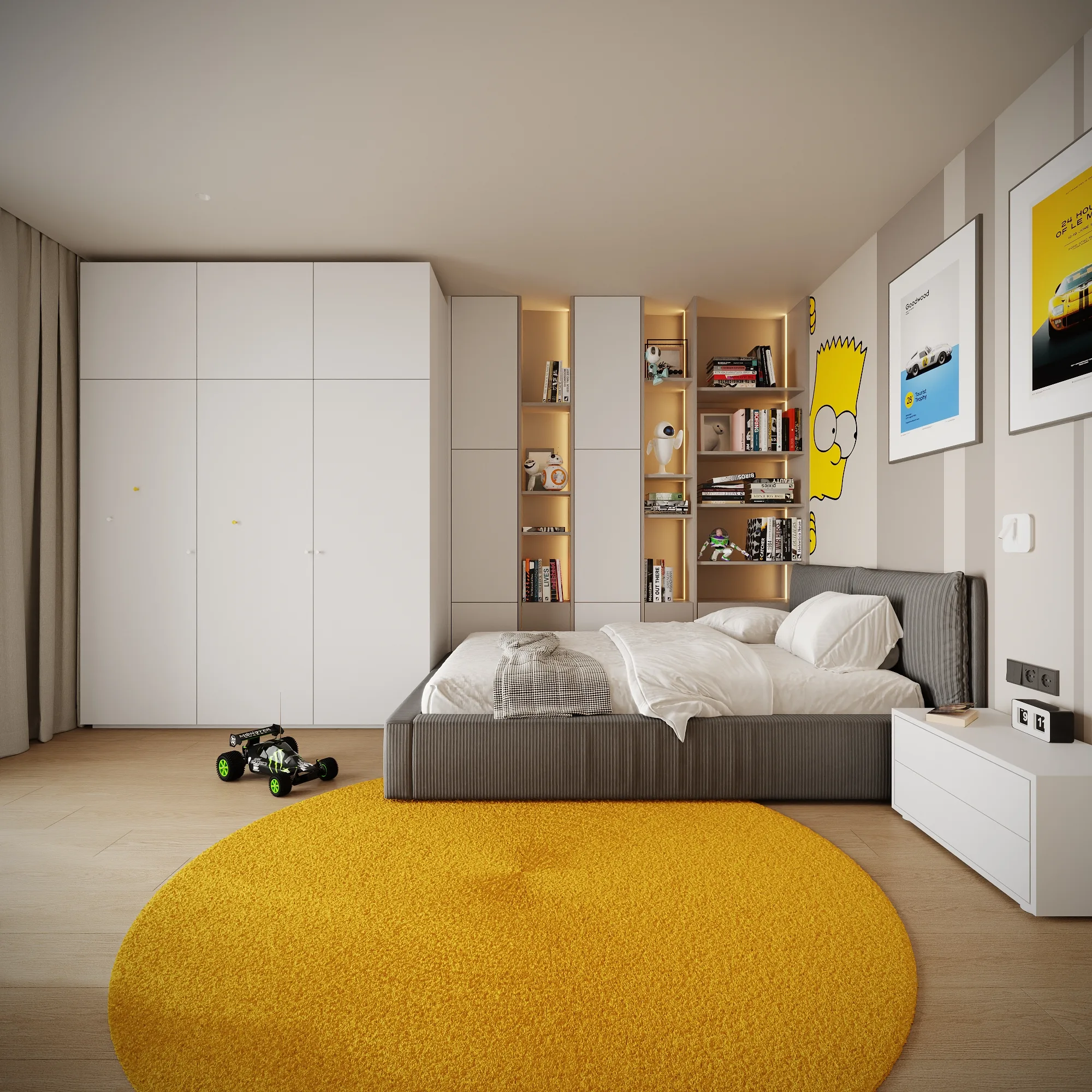 House Interior Design Project, 315 m², Lisbon — image 86