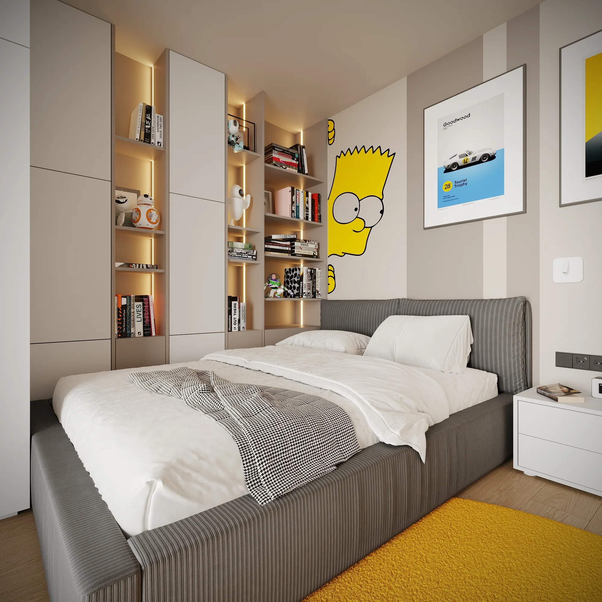 House Interior Design Project, 315 m², Lisbon — image 87
