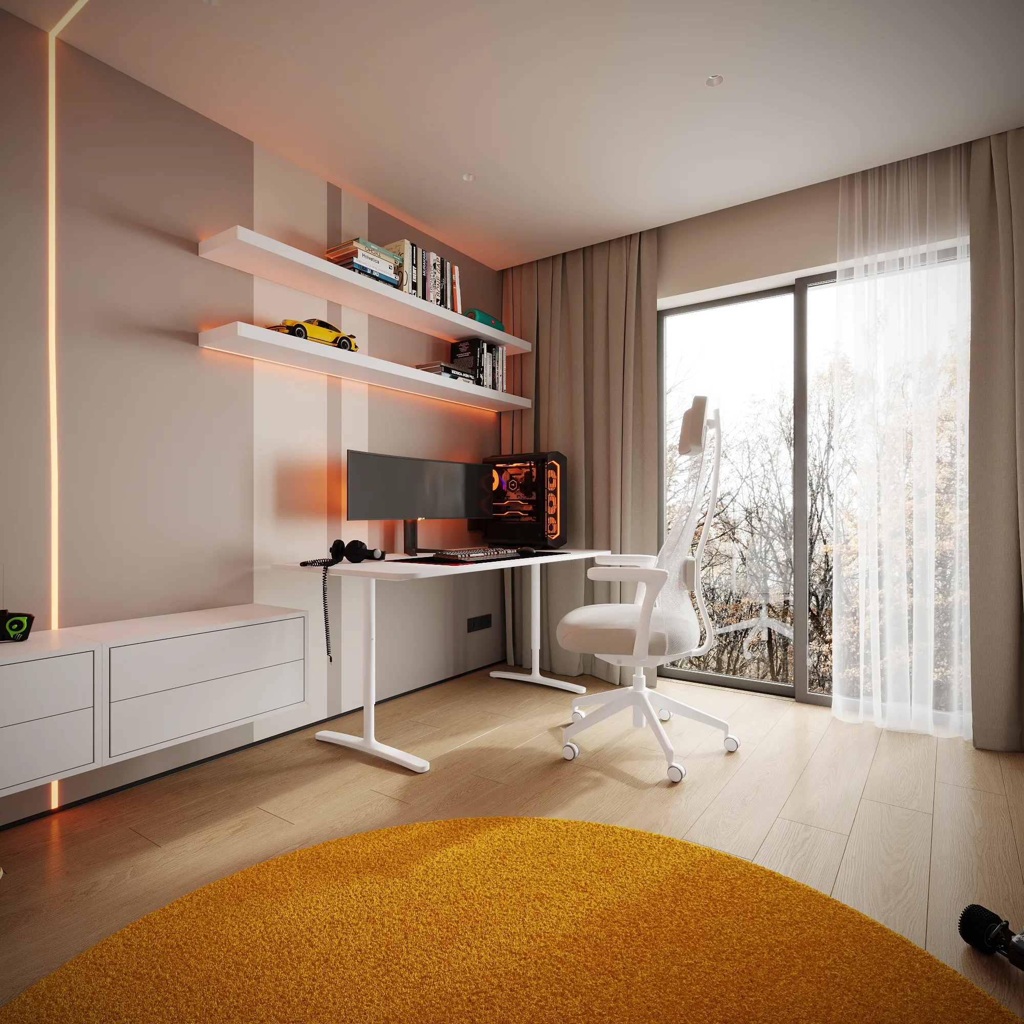 House Interior Design Project, 315 m², Lisbon — image 89