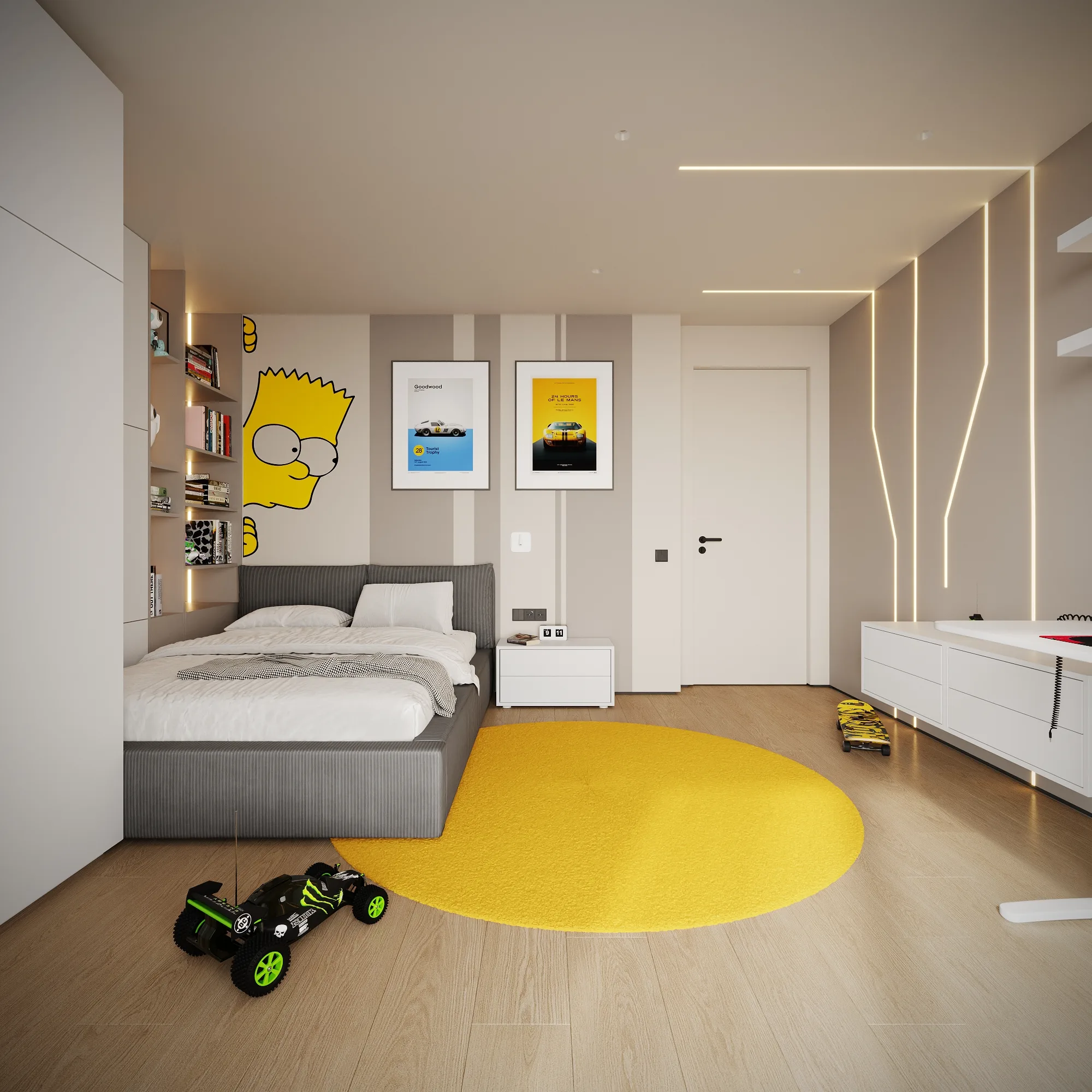 House Interior Design Project, 315 m², Lisbon — image 91