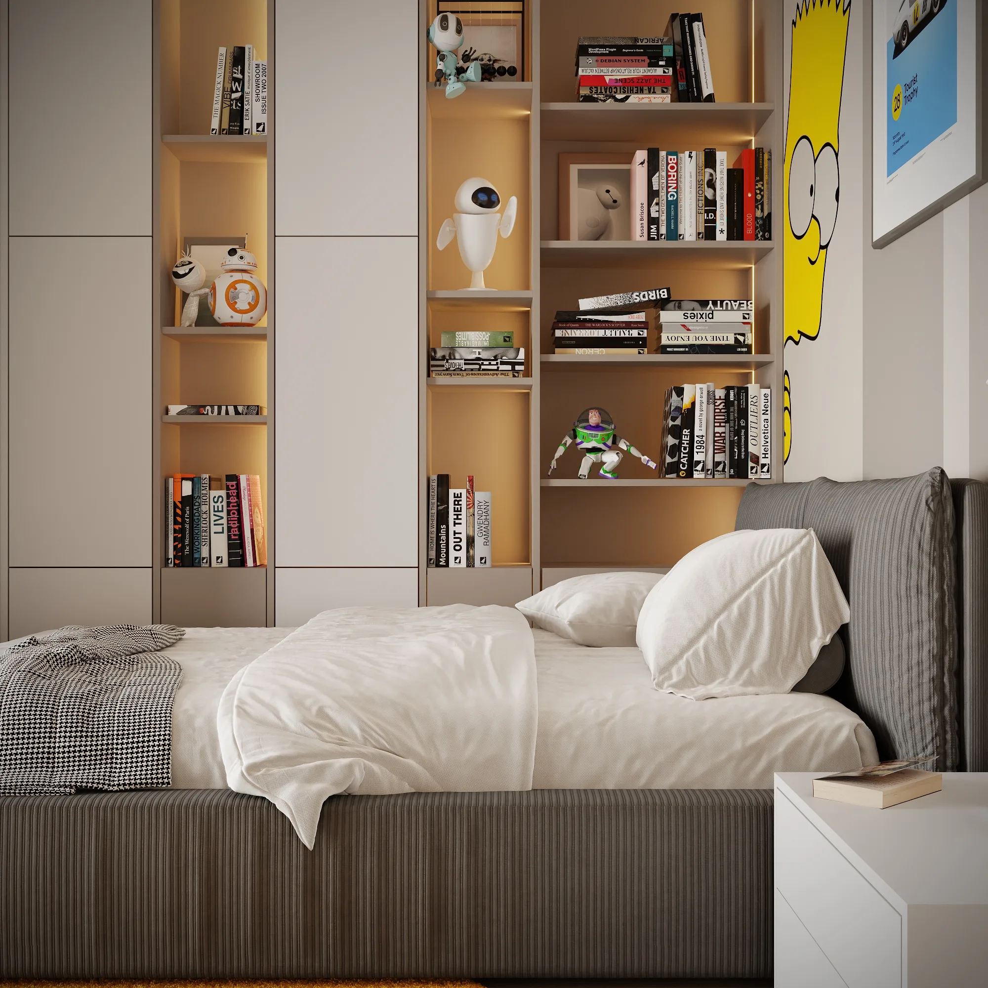 House Interior Design Project, 315 m², Lisbon — image 92