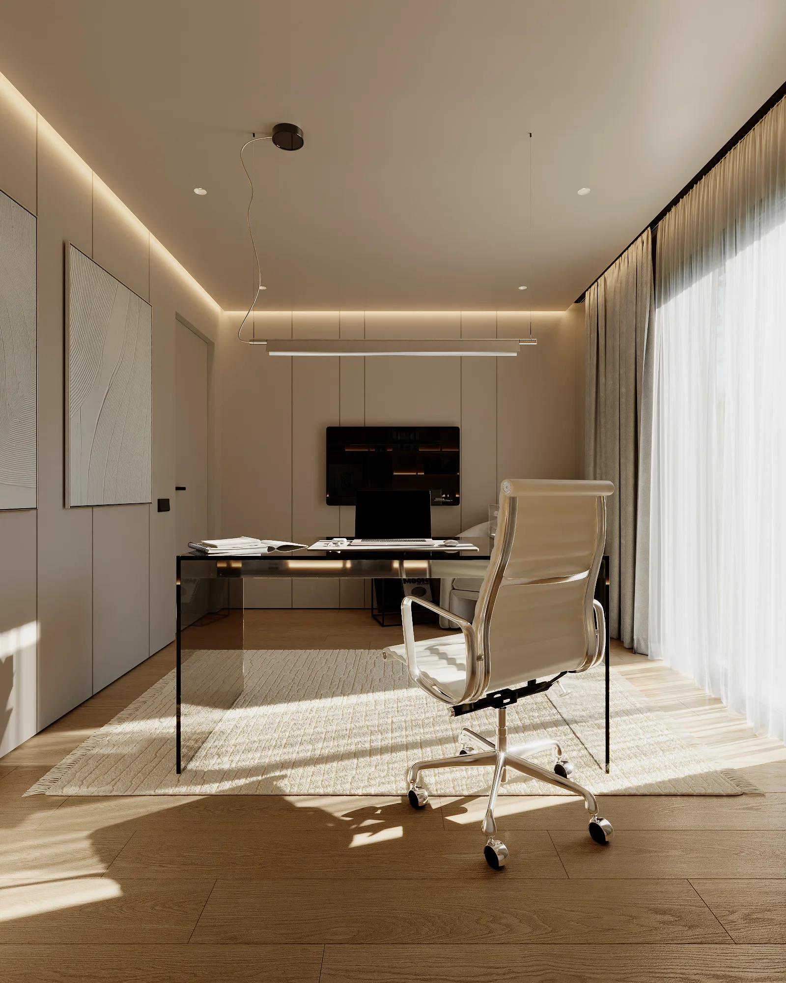 House Interior Design Project, 315 m², Lisbon — image 101